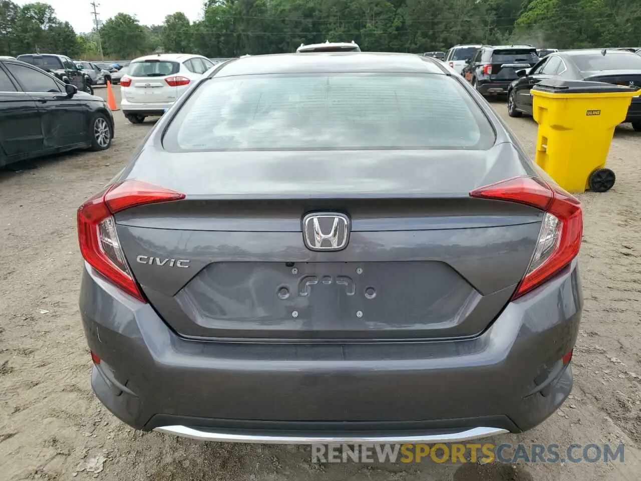 6 Photograph of a damaged car 19XFC2F65KE037774 HONDA CIVIC 2019