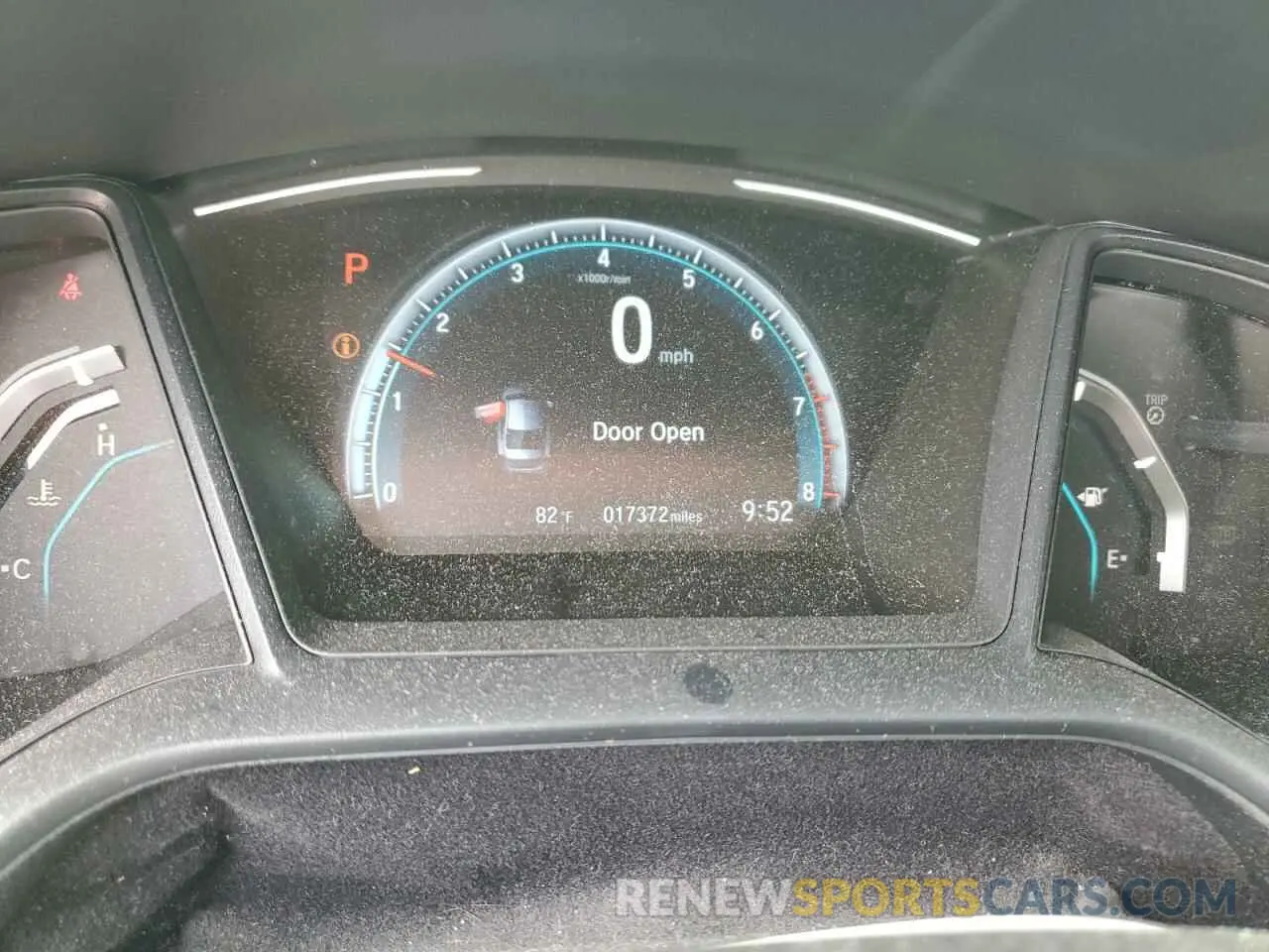 9 Photograph of a damaged car 19XFC2F65KE037774 HONDA CIVIC 2019