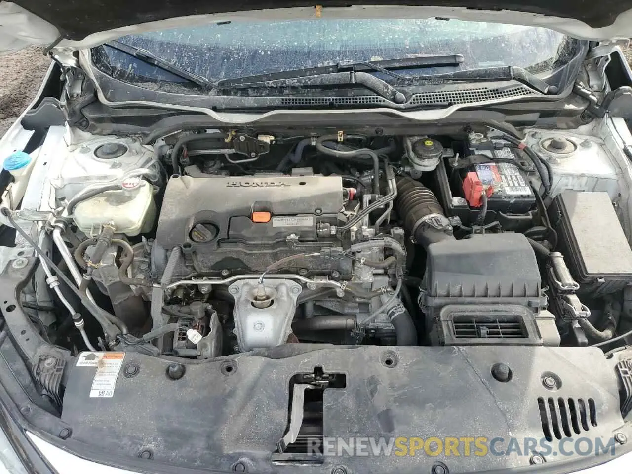 11 Photograph of a damaged car 19XFC2F65KE041100 HONDA CIVIC 2019