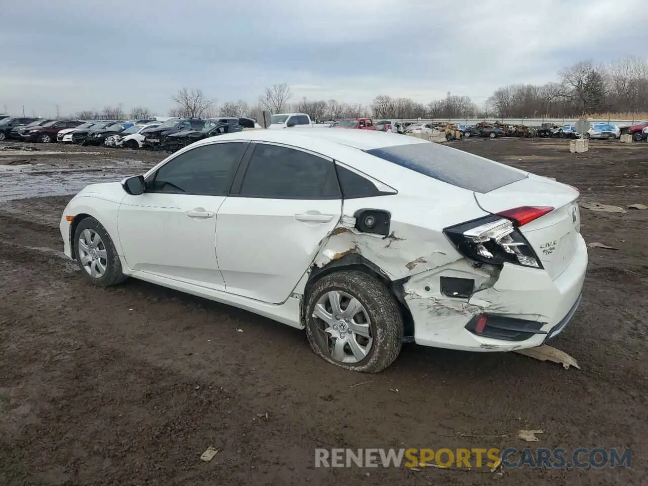 2 Photograph of a damaged car 19XFC2F65KE041100 HONDA CIVIC 2019