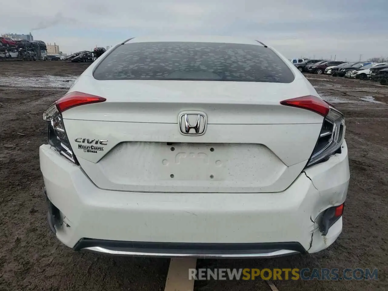 6 Photograph of a damaged car 19XFC2F65KE041100 HONDA CIVIC 2019
