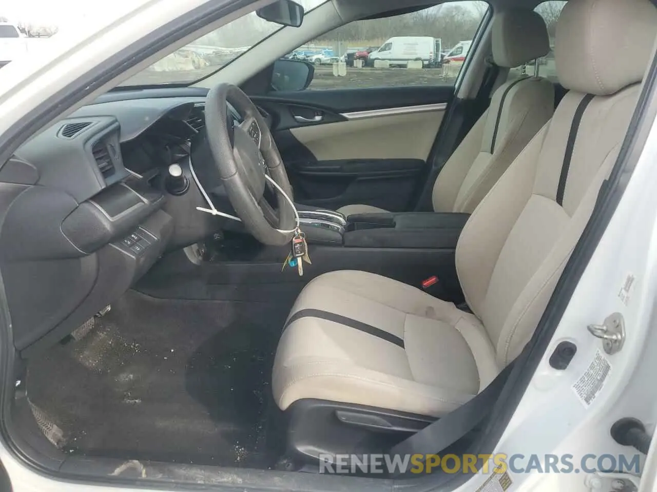 7 Photograph of a damaged car 19XFC2F65KE041100 HONDA CIVIC 2019