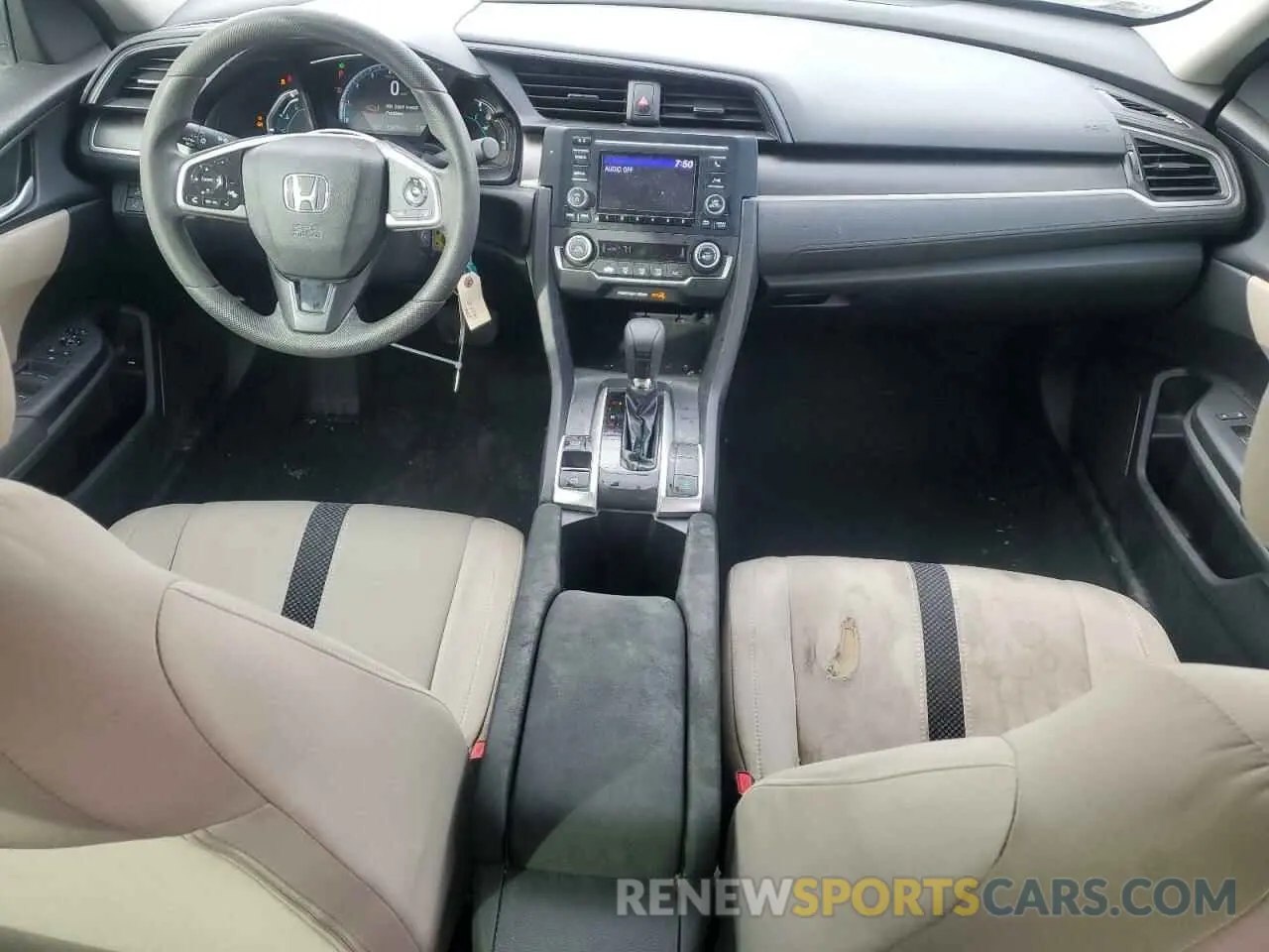 8 Photograph of a damaged car 19XFC2F65KE041100 HONDA CIVIC 2019