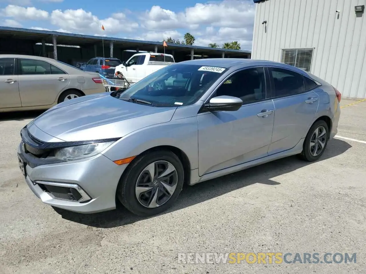 1 Photograph of a damaged car 19XFC2F65KE047480 HONDA CIVIC 2019