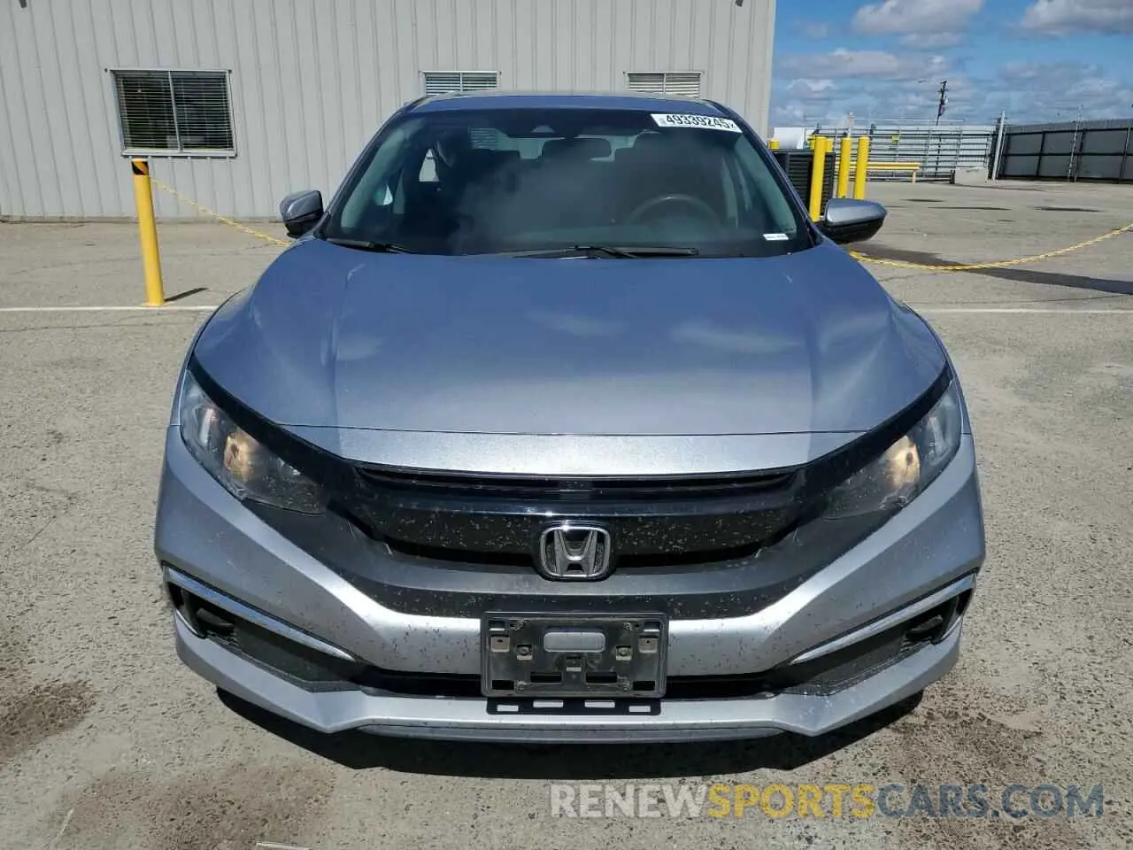 5 Photograph of a damaged car 19XFC2F65KE047480 HONDA CIVIC 2019