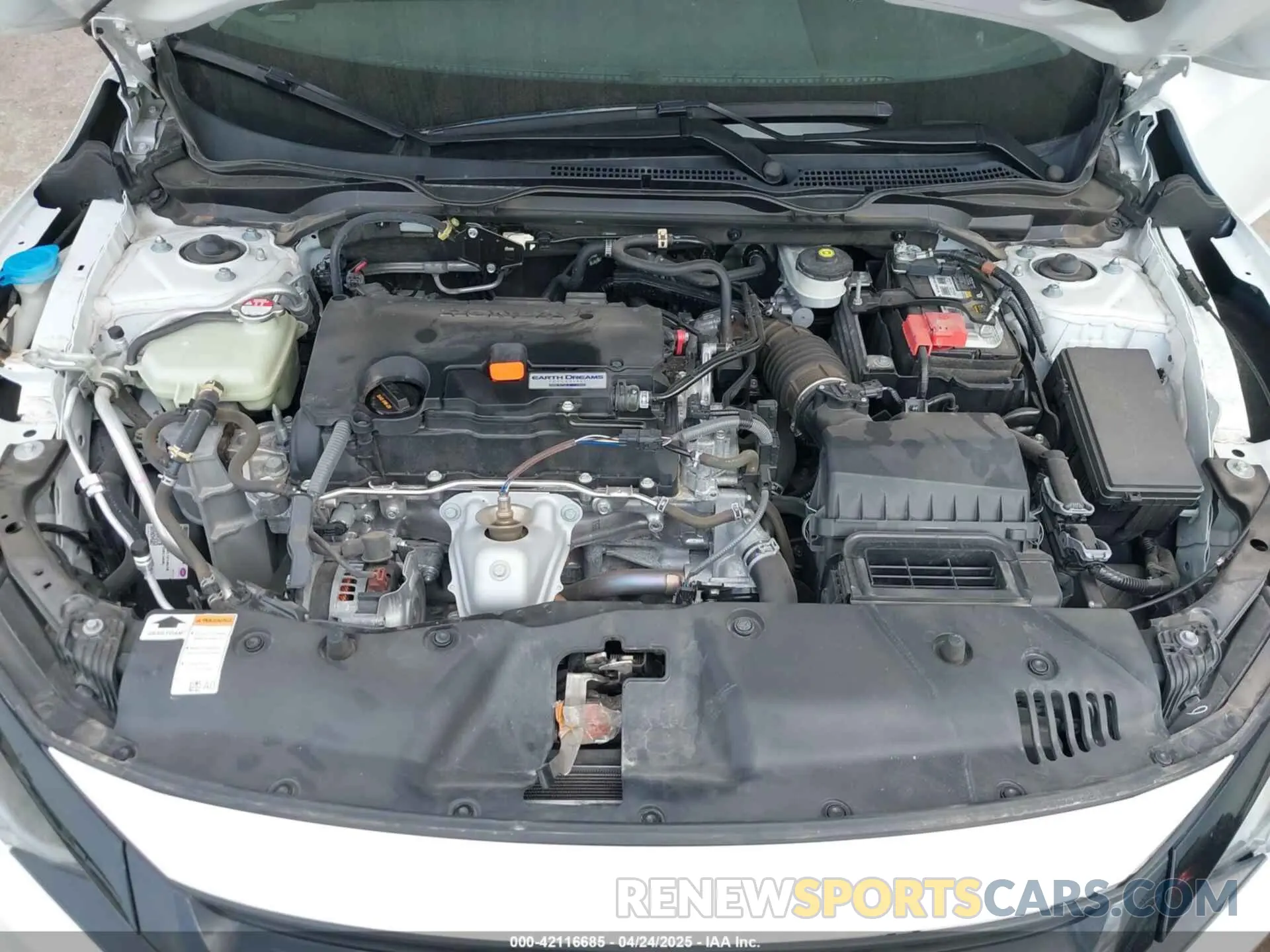 10 Photograph of a damaged car 19XFC2F65KE049844 HONDA CIVIC 2019