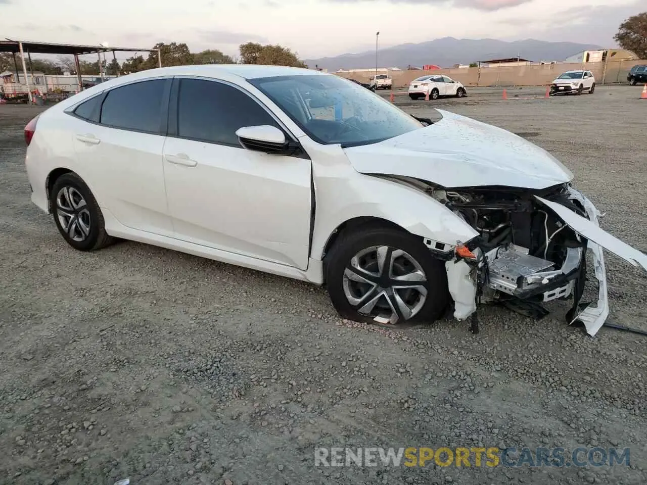 4 Photograph of a damaged car 19XFC2F65KE208216 HONDA CIVIC 2019