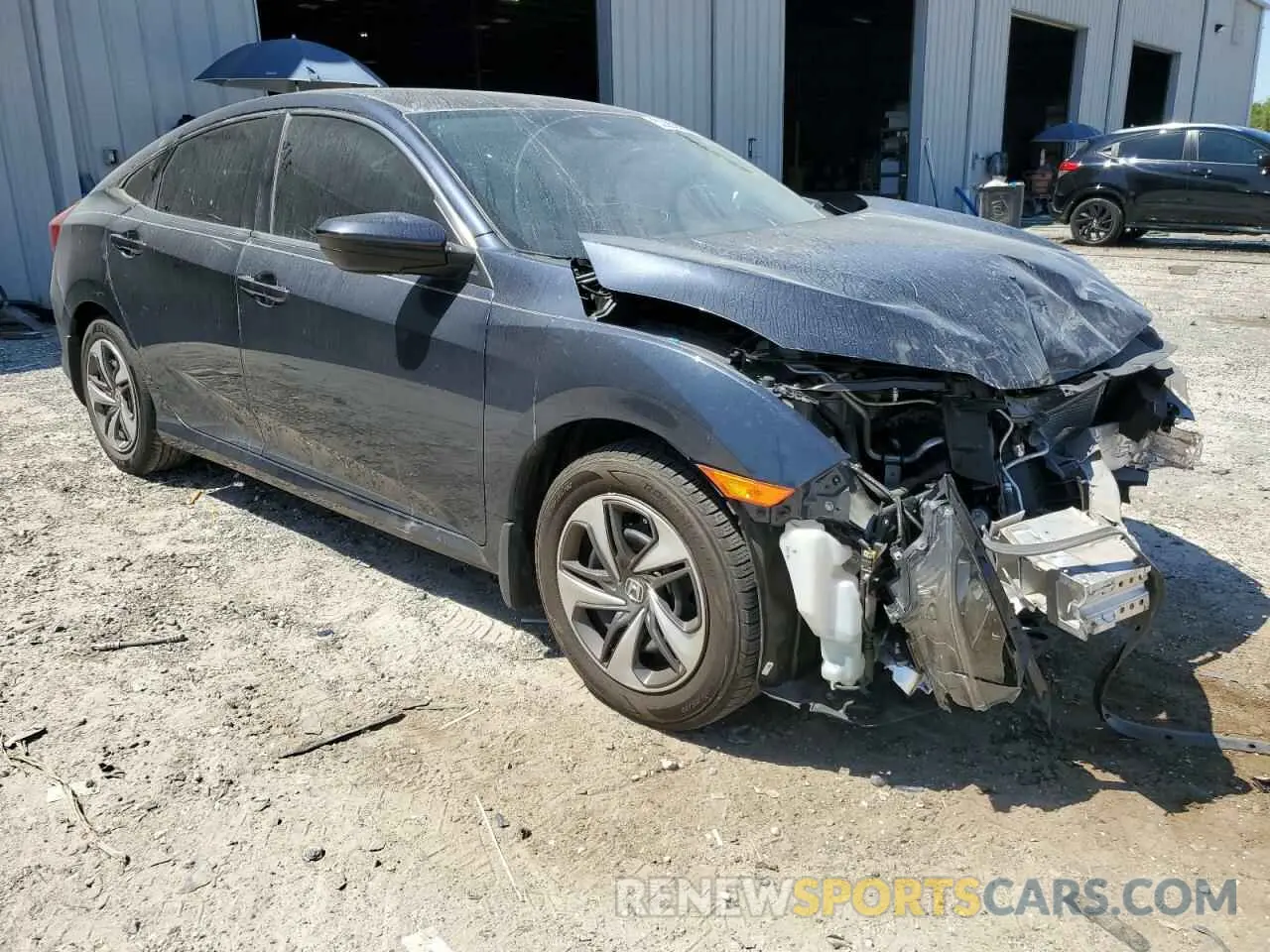 4 Photograph of a damaged car 19XFC2F66KE003911 HONDA CIVIC 2019