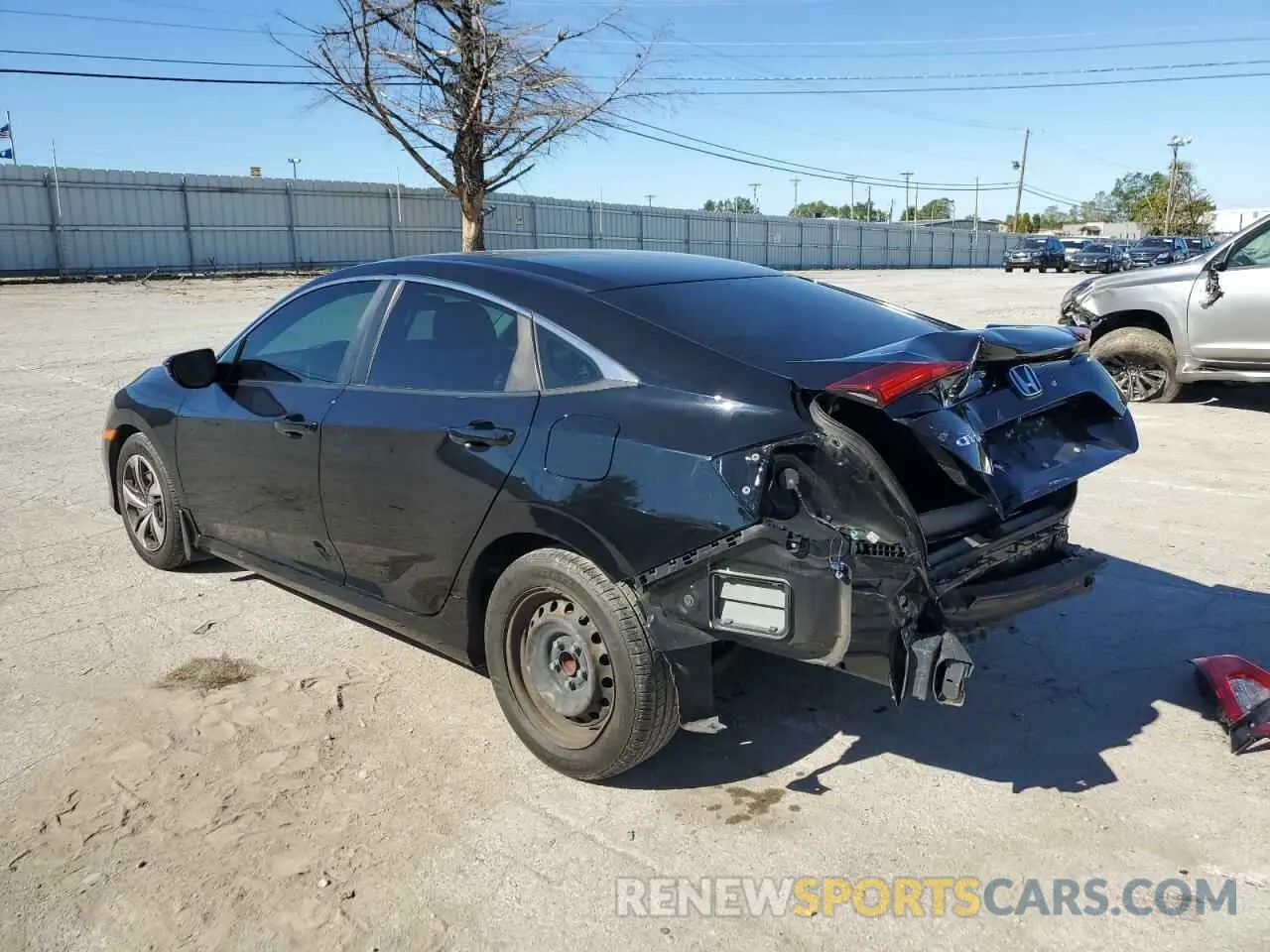 2 Photograph of a damaged car 19XFC2F66KE010891 HONDA CIVIC 2019
