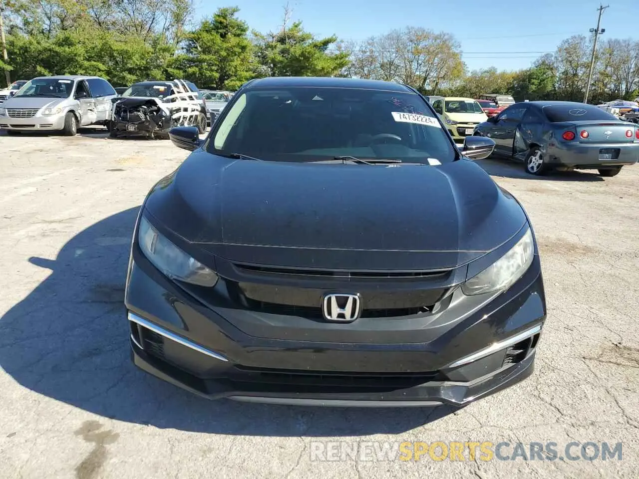 5 Photograph of a damaged car 19XFC2F66KE010891 HONDA CIVIC 2019
