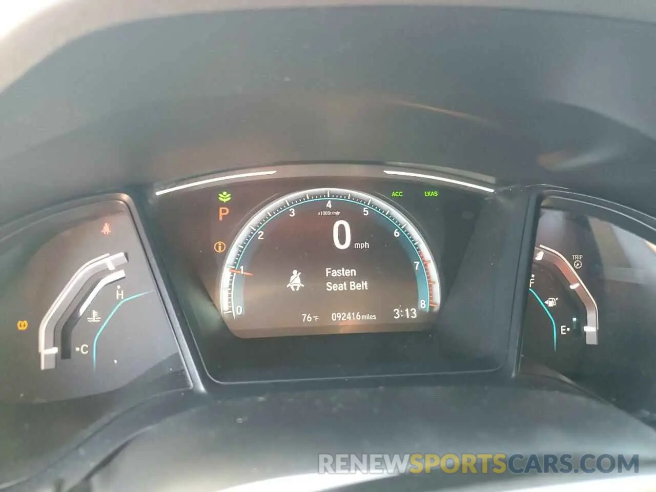 9 Photograph of a damaged car 19XFC2F66KE010891 HONDA CIVIC 2019