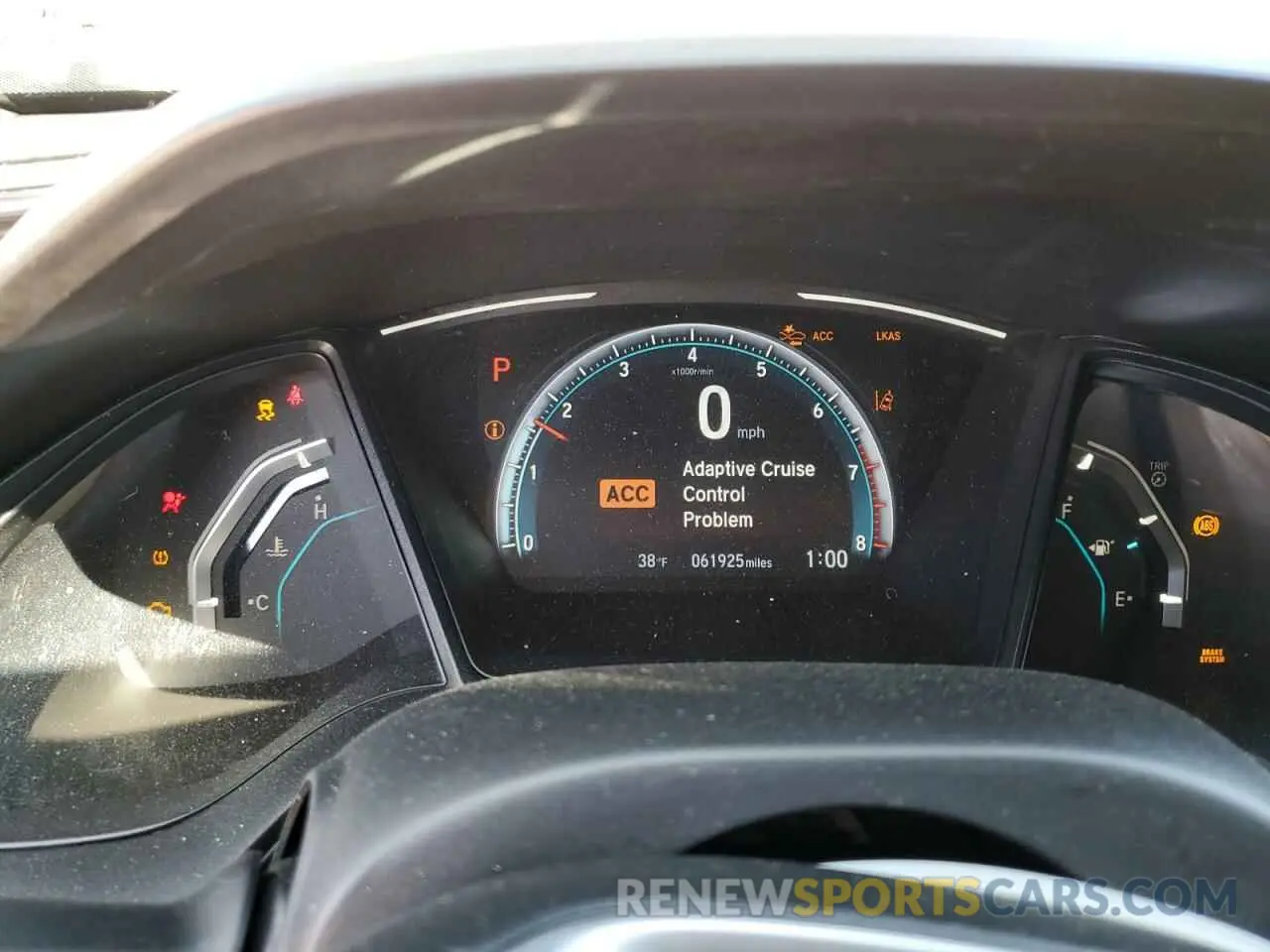 9 Photograph of a damaged car 19XFC2F66KE012771 HONDA CIVIC 2019