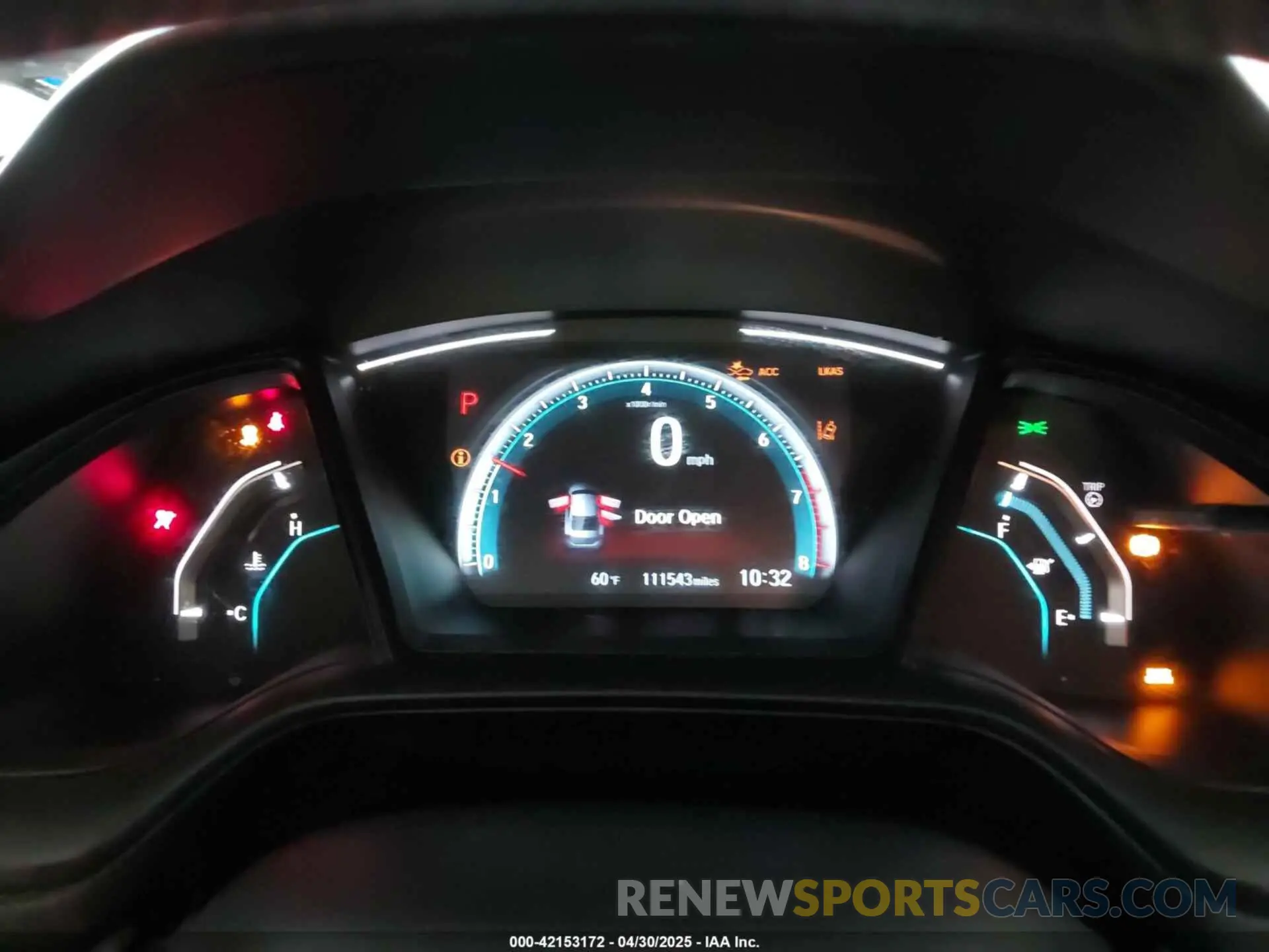 7 Photograph of a damaged car 19XFC2F66KE012995 HONDA CIVIC 2019