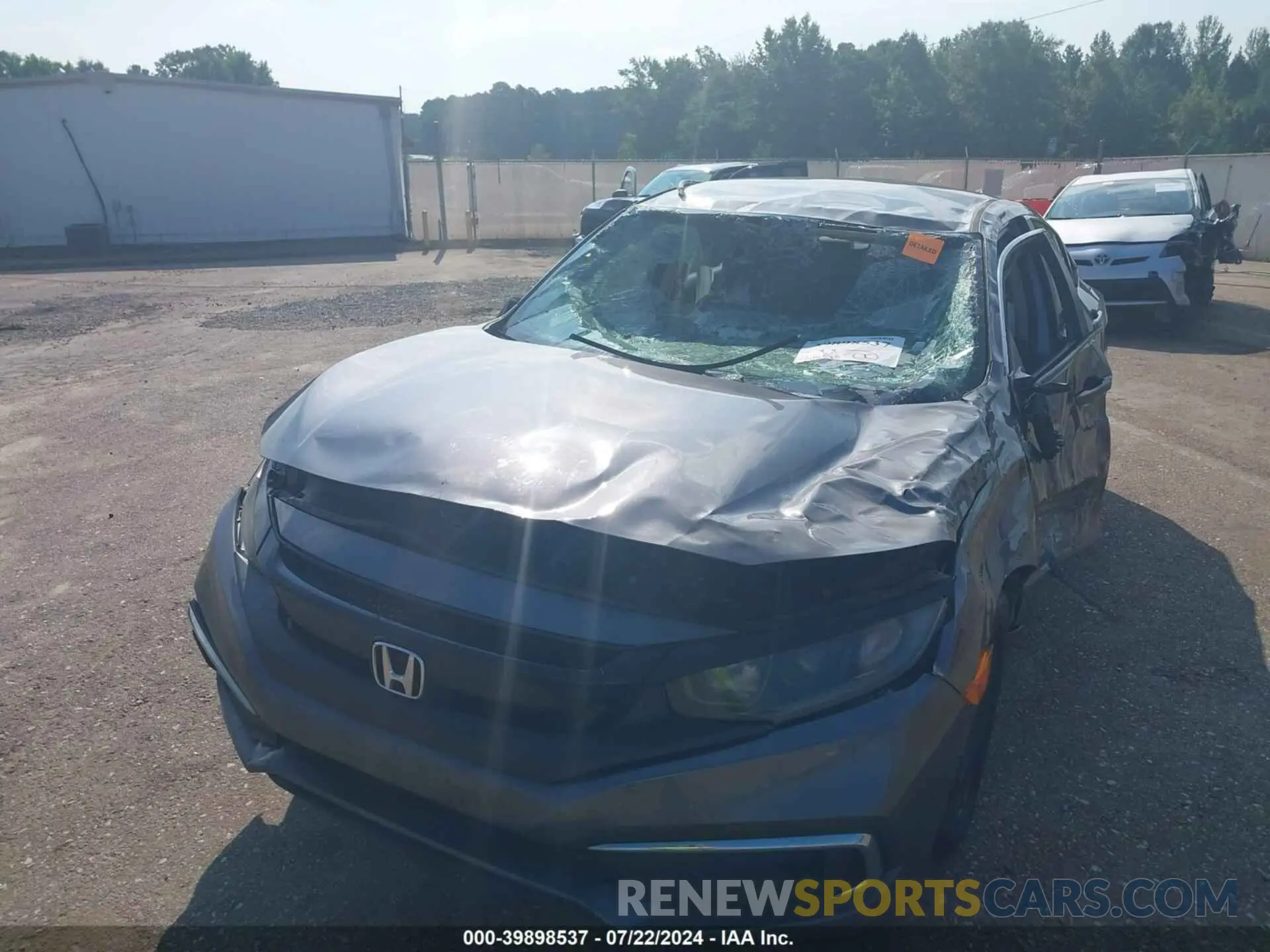 12 Photograph of a damaged car 19XFC2F66KE028596 HONDA CIVIC 2019