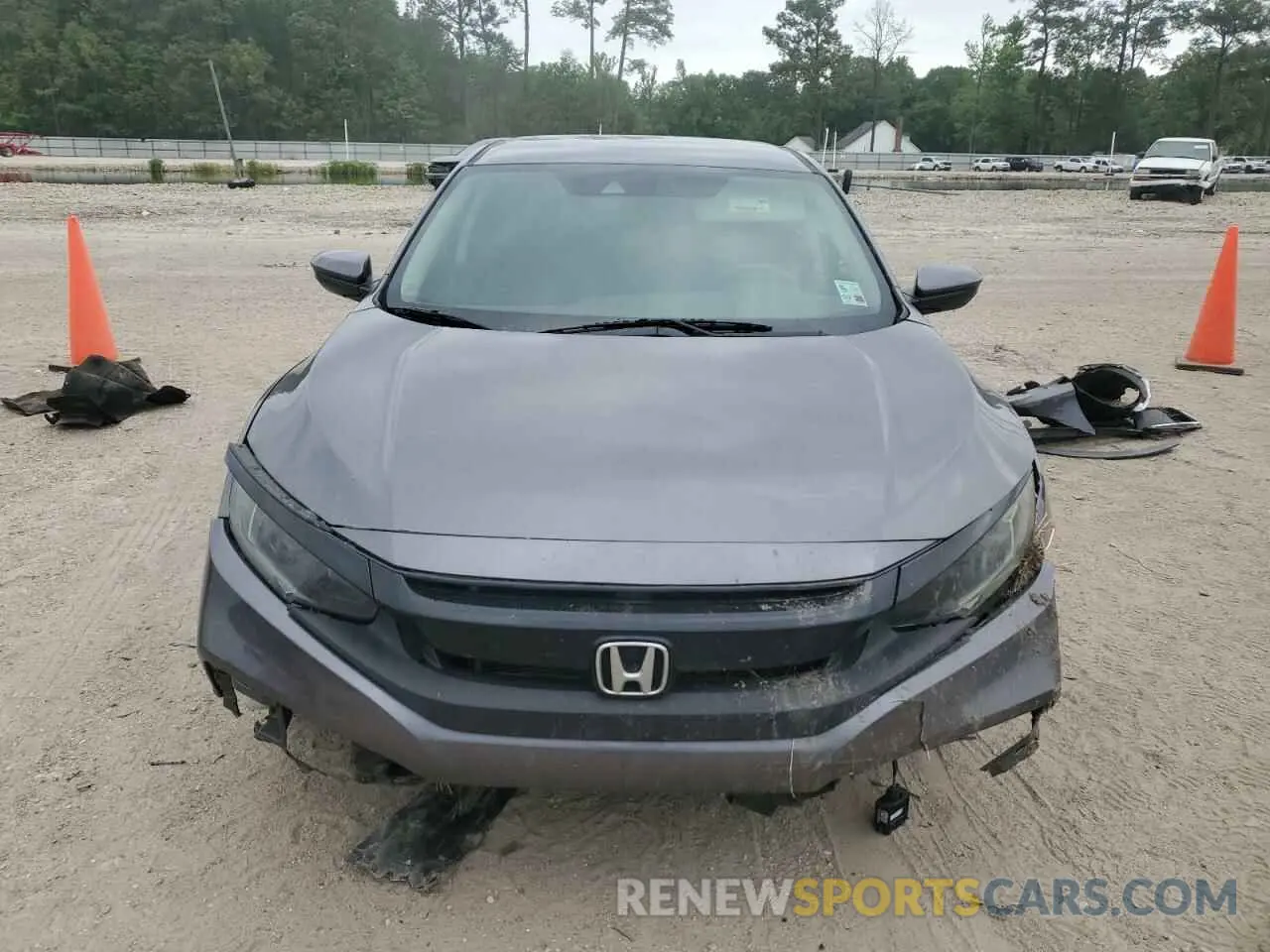 5 Photograph of a damaged car 19XFC2F66KE031062 HONDA CIVIC 2019