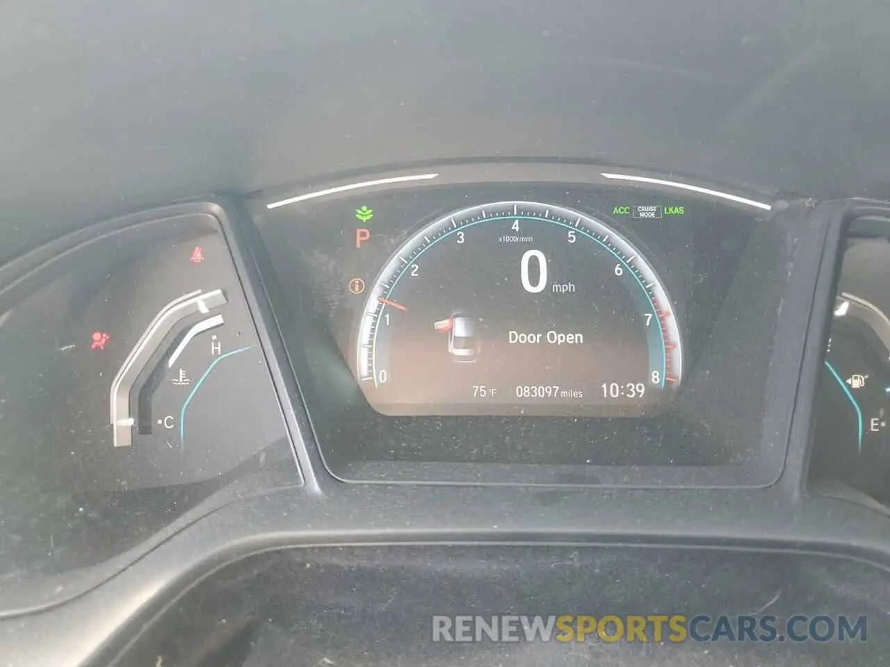 9 Photograph of a damaged car 19XFC2F66KE031062 HONDA CIVIC 2019