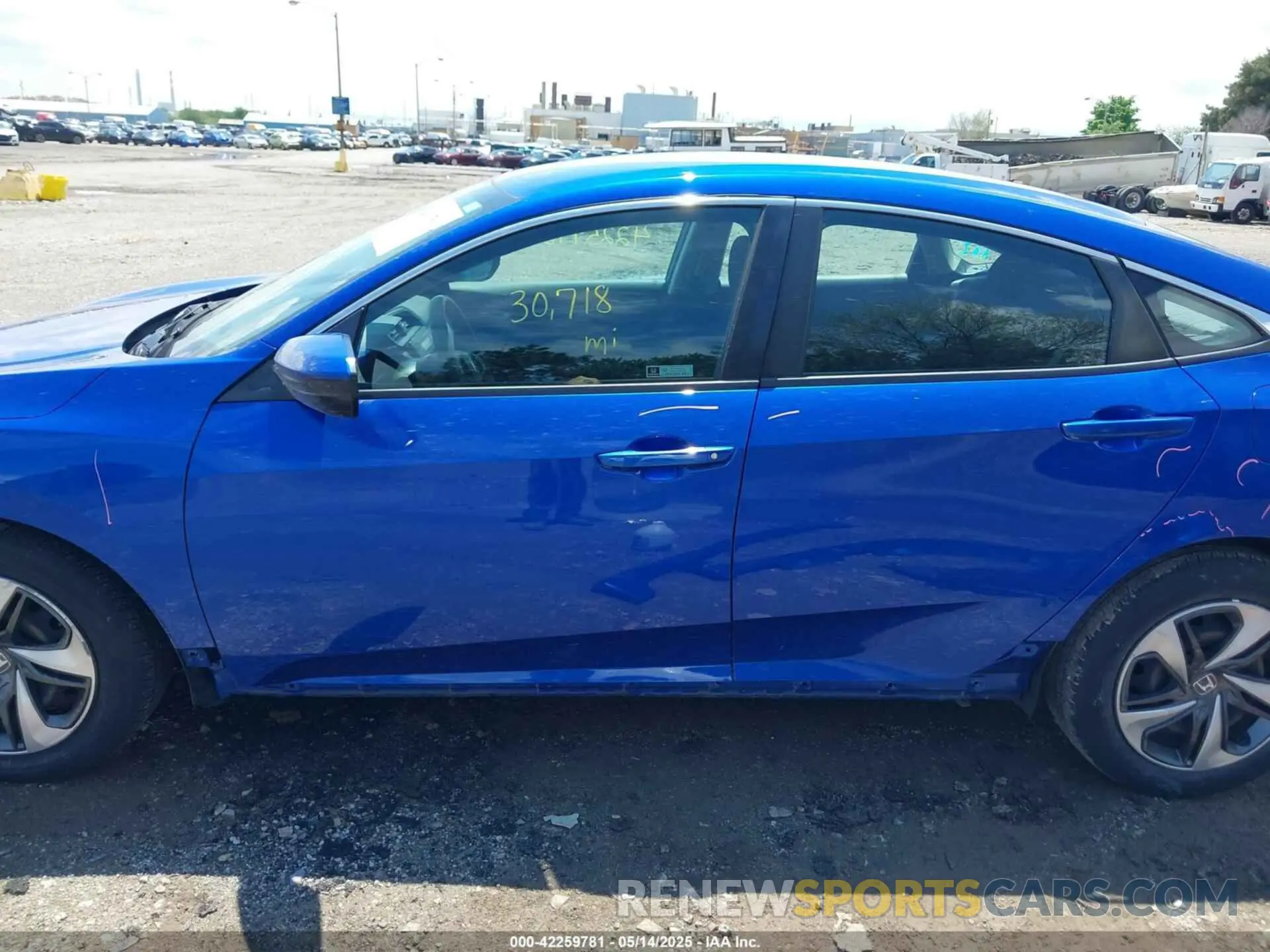 15 Photograph of a damaged car 19XFC2F66KE031966 HONDA CIVIC 2019