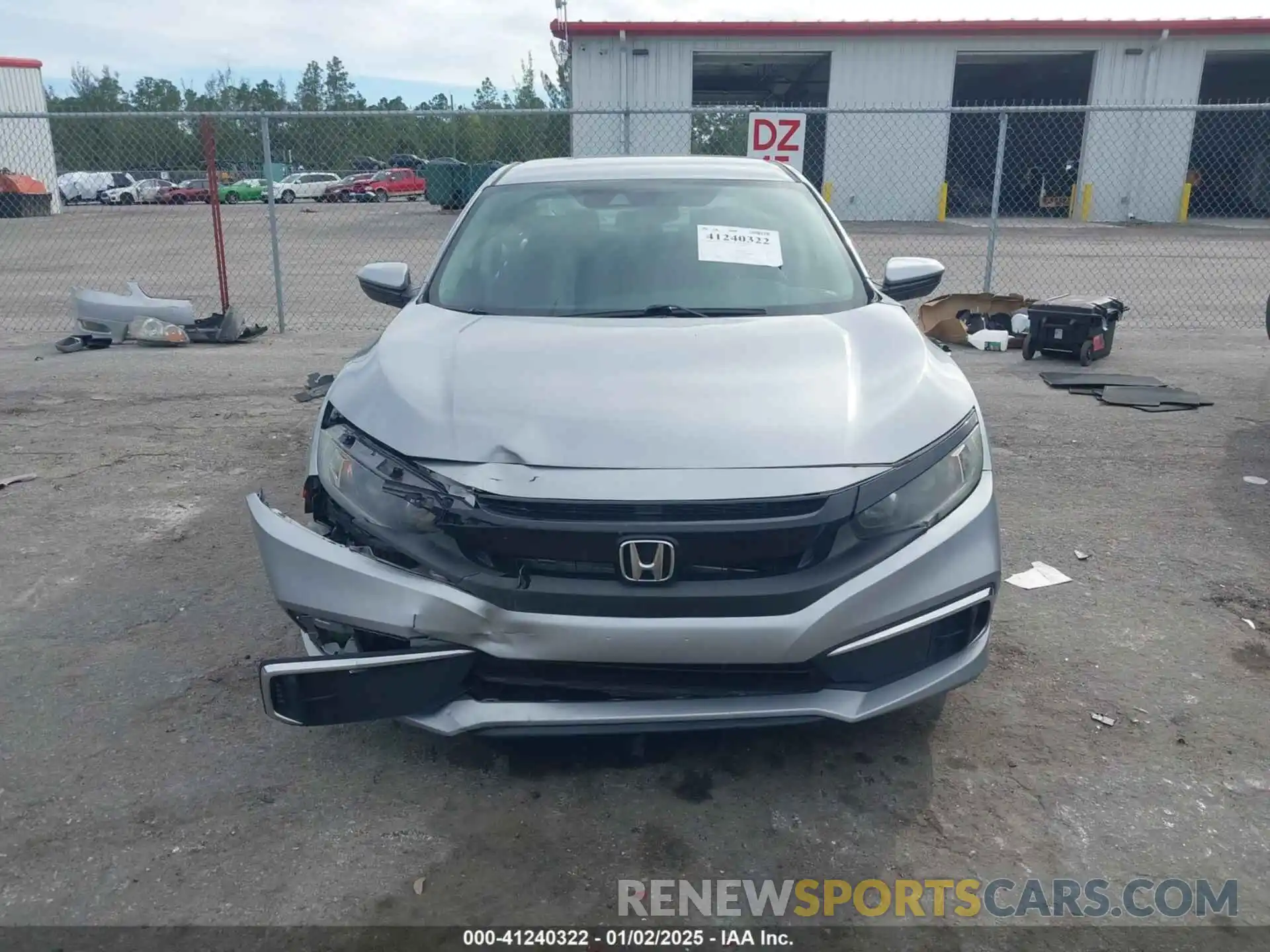 12 Photograph of a damaged car 19XFC2F66KE035760 HONDA CIVIC 2019