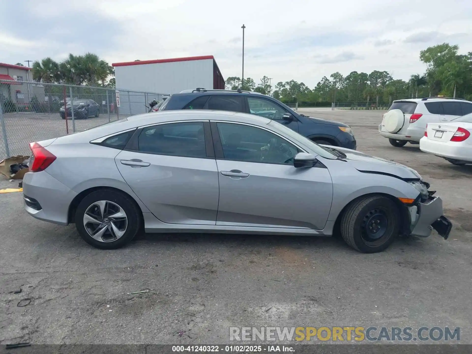 13 Photograph of a damaged car 19XFC2F66KE035760 HONDA CIVIC 2019