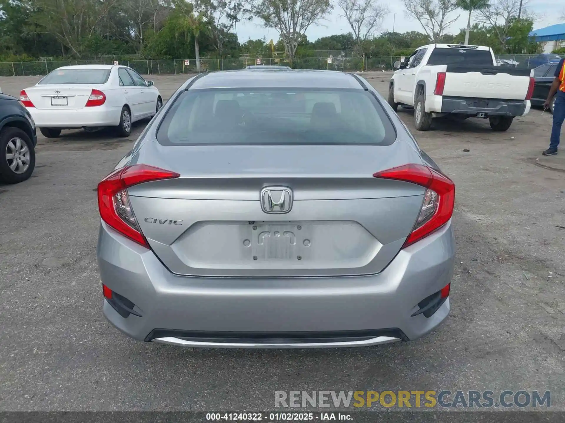 16 Photograph of a damaged car 19XFC2F66KE035760 HONDA CIVIC 2019