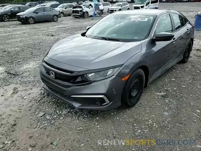 13 Photograph of a damaged car 19XFC2F66KE038917 HONDA CIVIC 2019