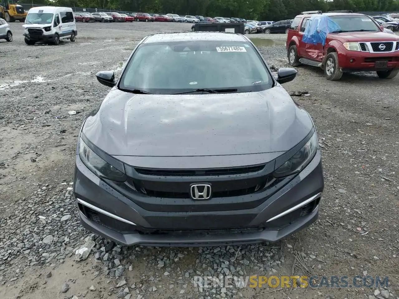 5 Photograph of a damaged car 19XFC2F66KE038917 HONDA CIVIC 2019