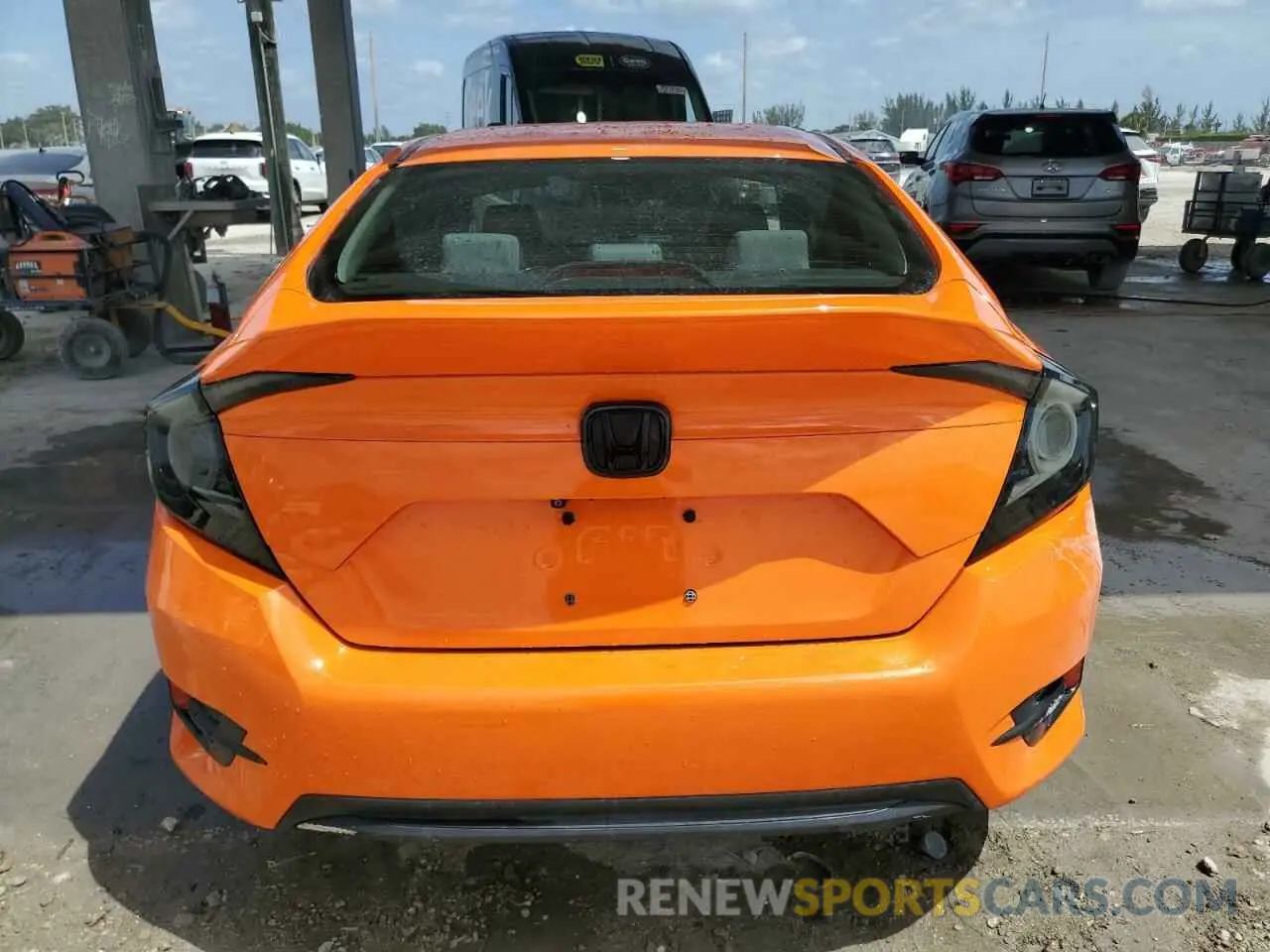 6 Photograph of a damaged car 19XFC2F66KE039629 HONDA CIVIC 2019