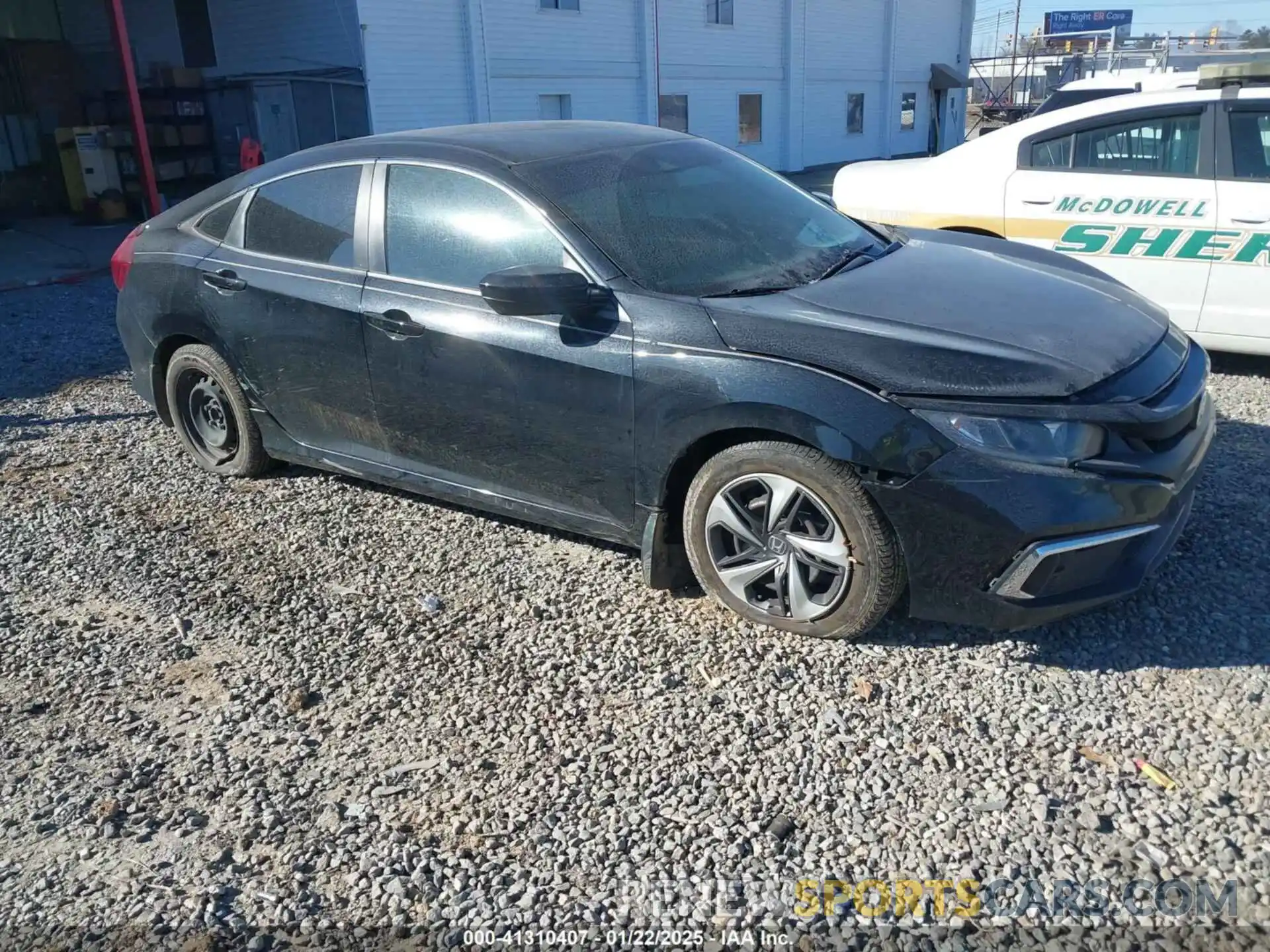 1 Photograph of a damaged car 19XFC2F66KE047035 HONDA CIVIC 2019