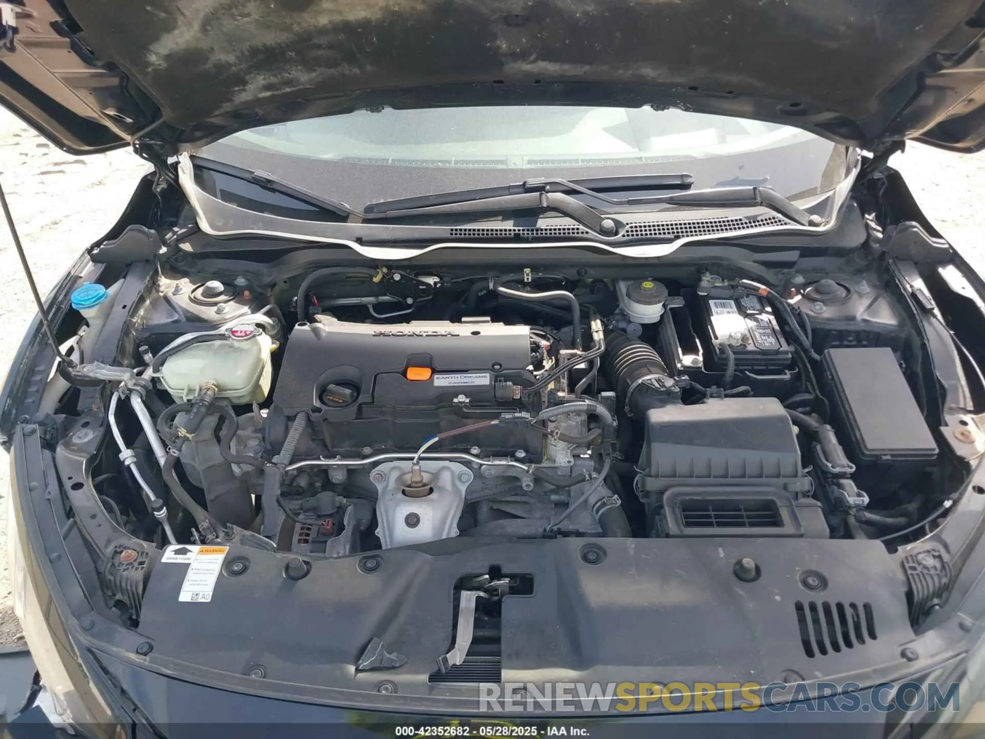 10 Photograph of a damaged car 19XFC2F66KE202263 HONDA CIVIC 2019