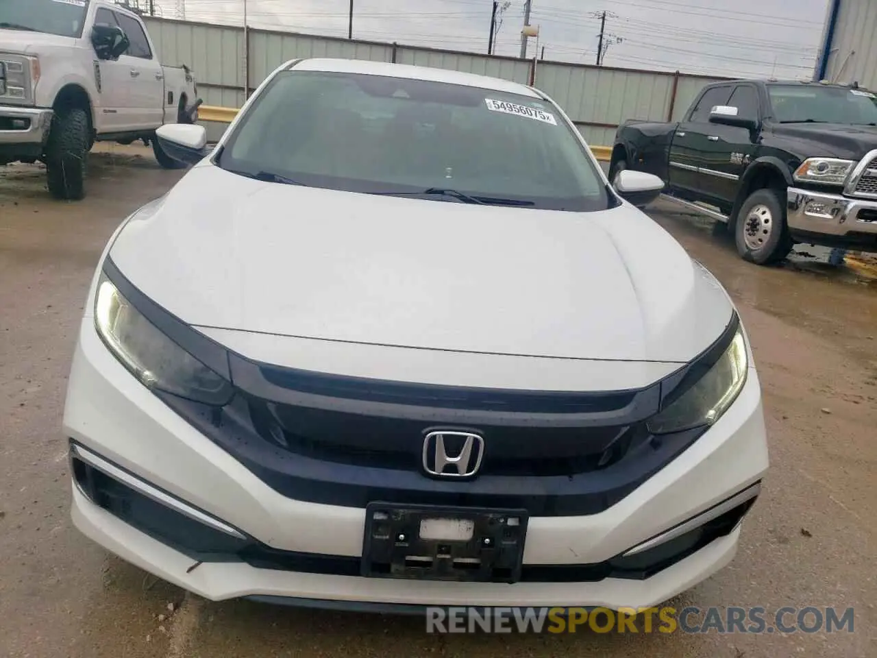 5 Photograph of a damaged car 19XFC2F67KE003349 HONDA CIVIC 2019