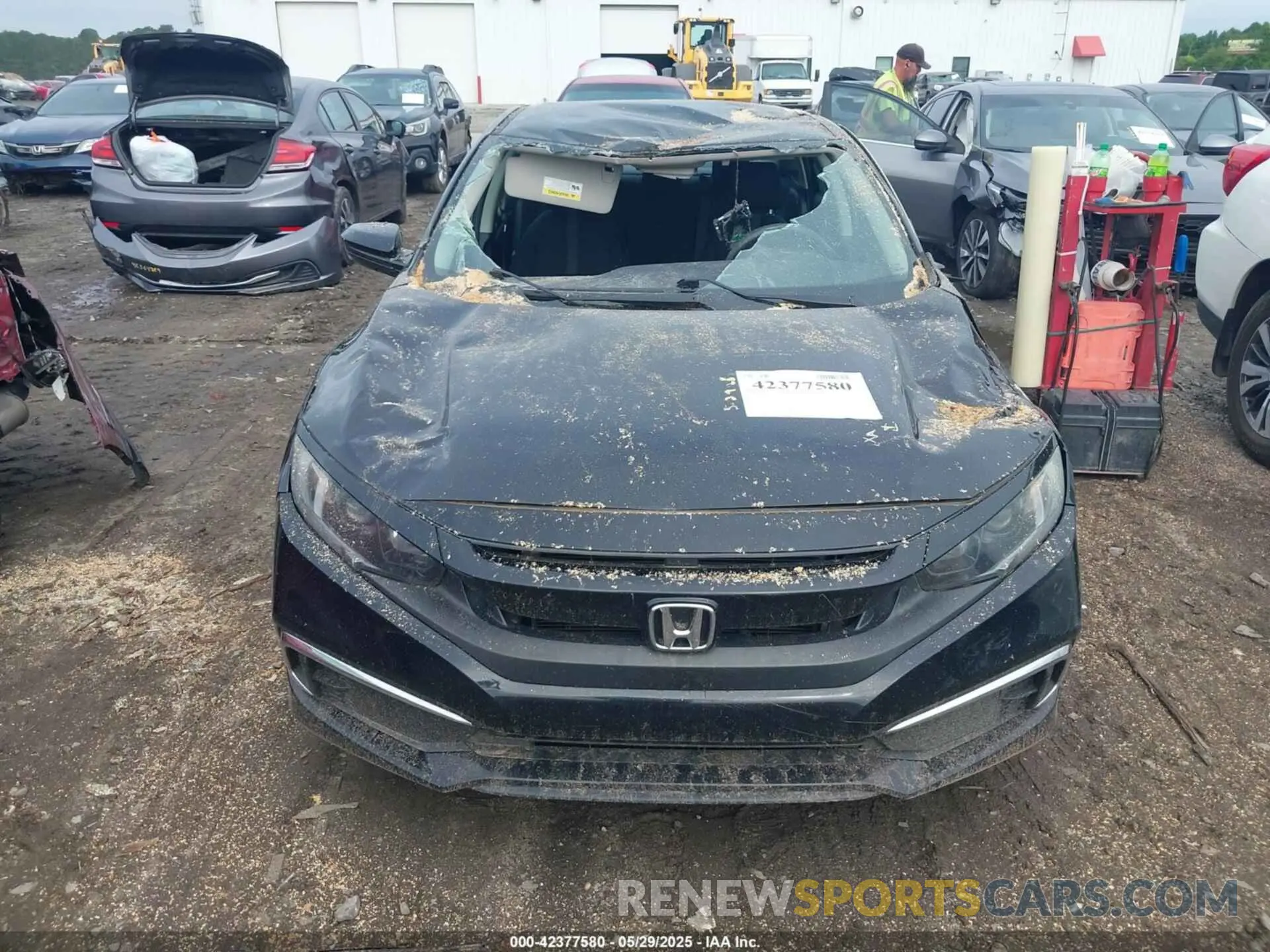 12 Photograph of a damaged car 19XFC2F67KE011063 HONDA CIVIC 2019