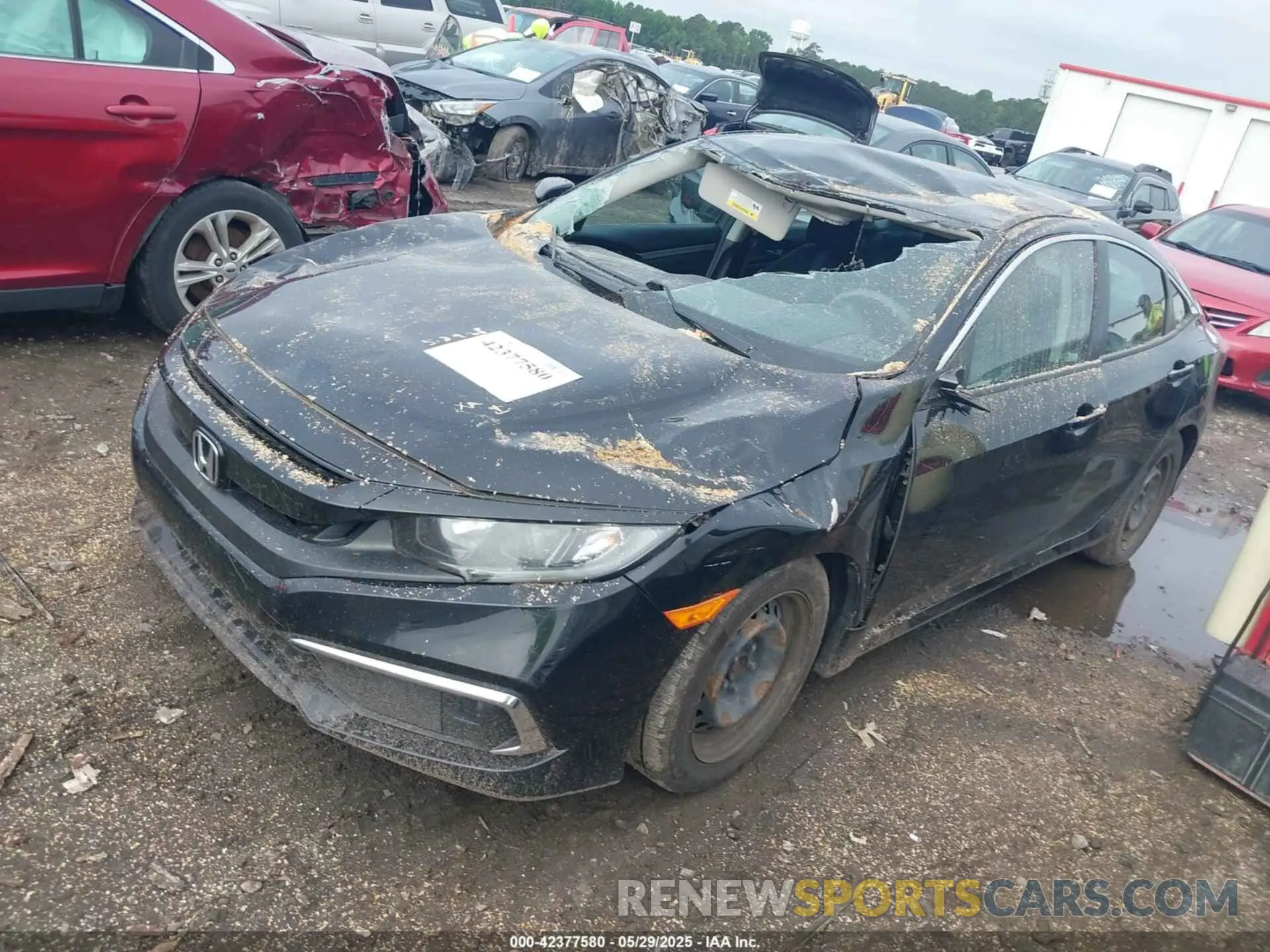 2 Photograph of a damaged car 19XFC2F67KE011063 HONDA CIVIC 2019
