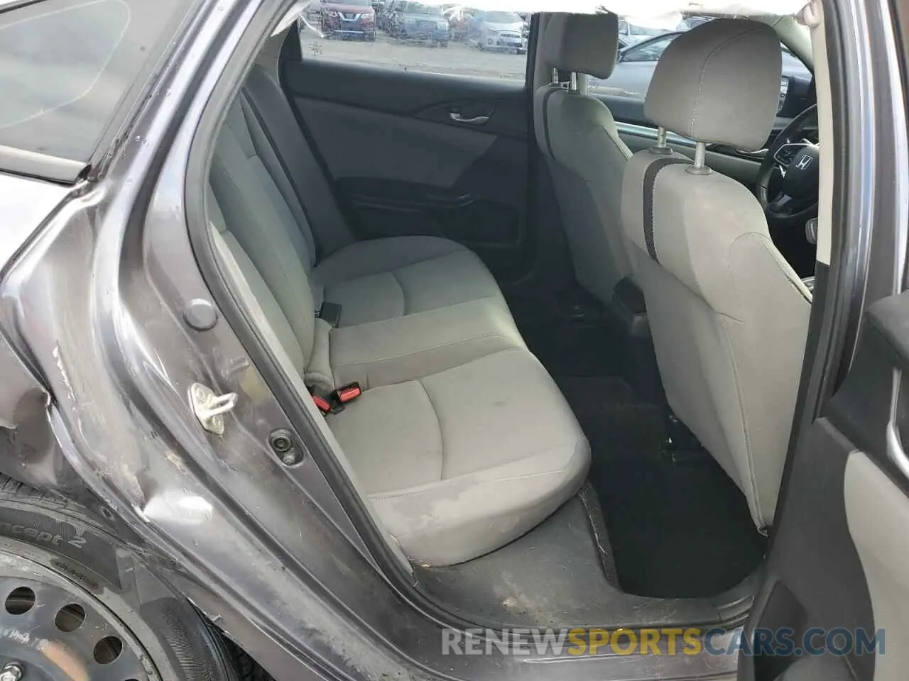 10 Photograph of a damaged car 19XFC2F67KE011709 HONDA CIVIC 2019