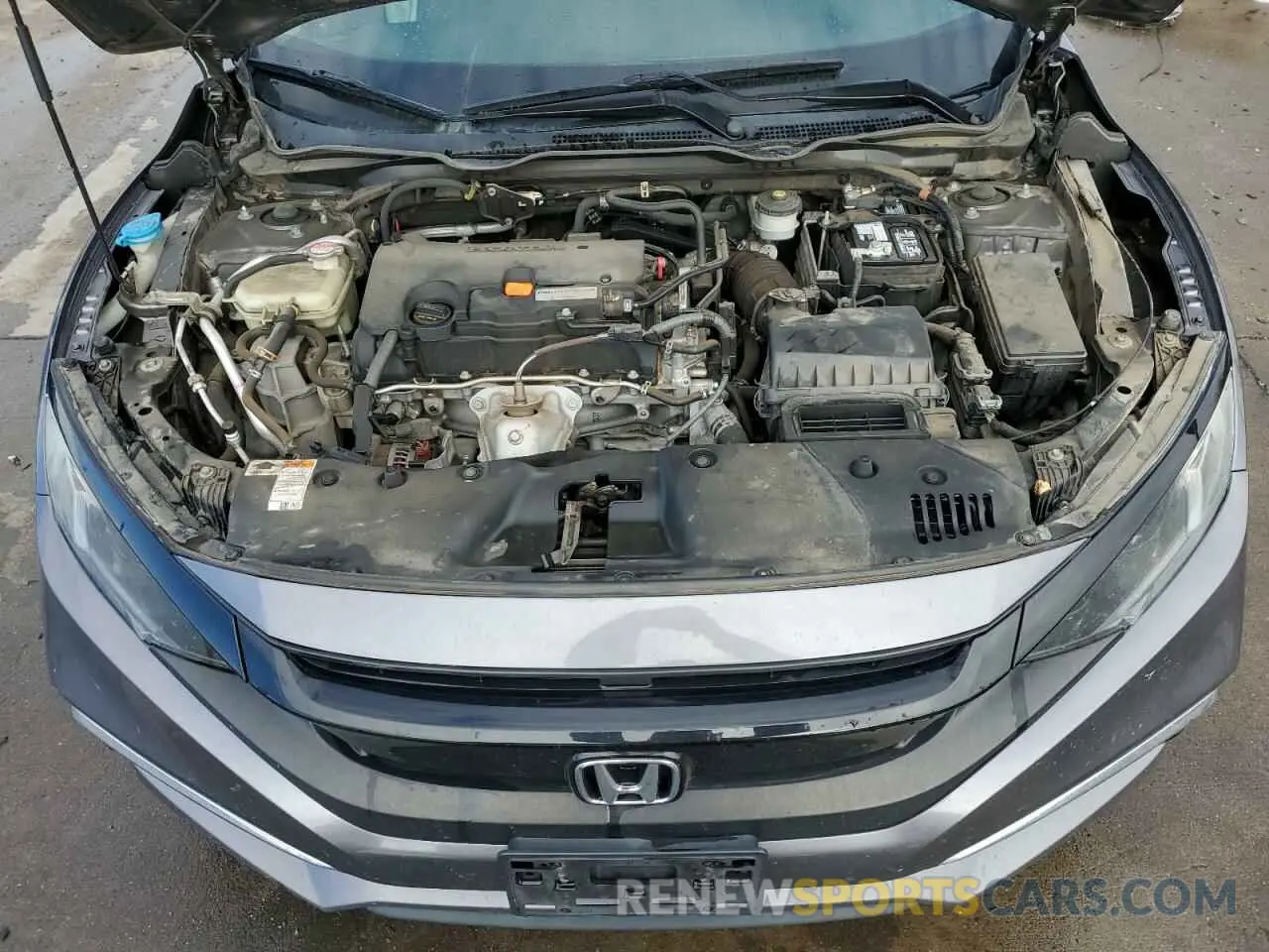 11 Photograph of a damaged car 19XFC2F67KE011709 HONDA CIVIC 2019