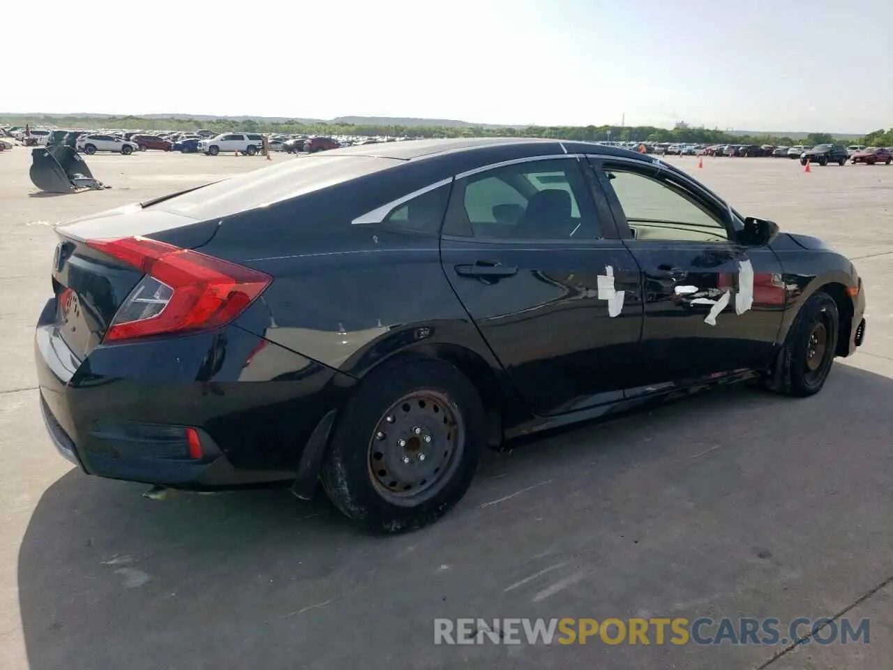 3 Photograph of a damaged car 19XFC2F67KE013203 HONDA CIVIC 2019