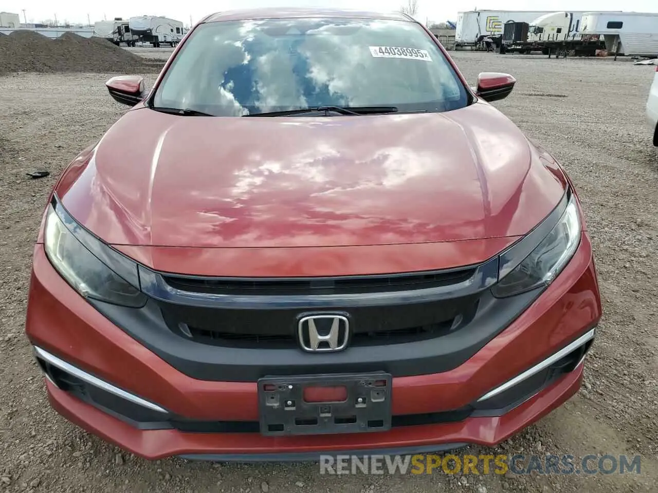 5 Photograph of a damaged car 19XFC2F67KE015467 HONDA CIVIC 2019