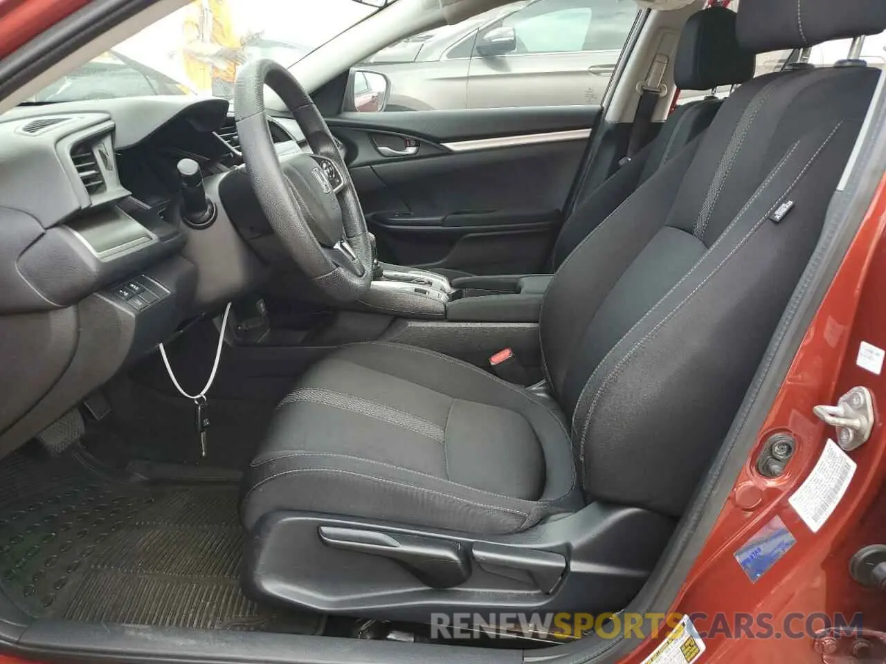 7 Photograph of a damaged car 19XFC2F67KE015467 HONDA CIVIC 2019