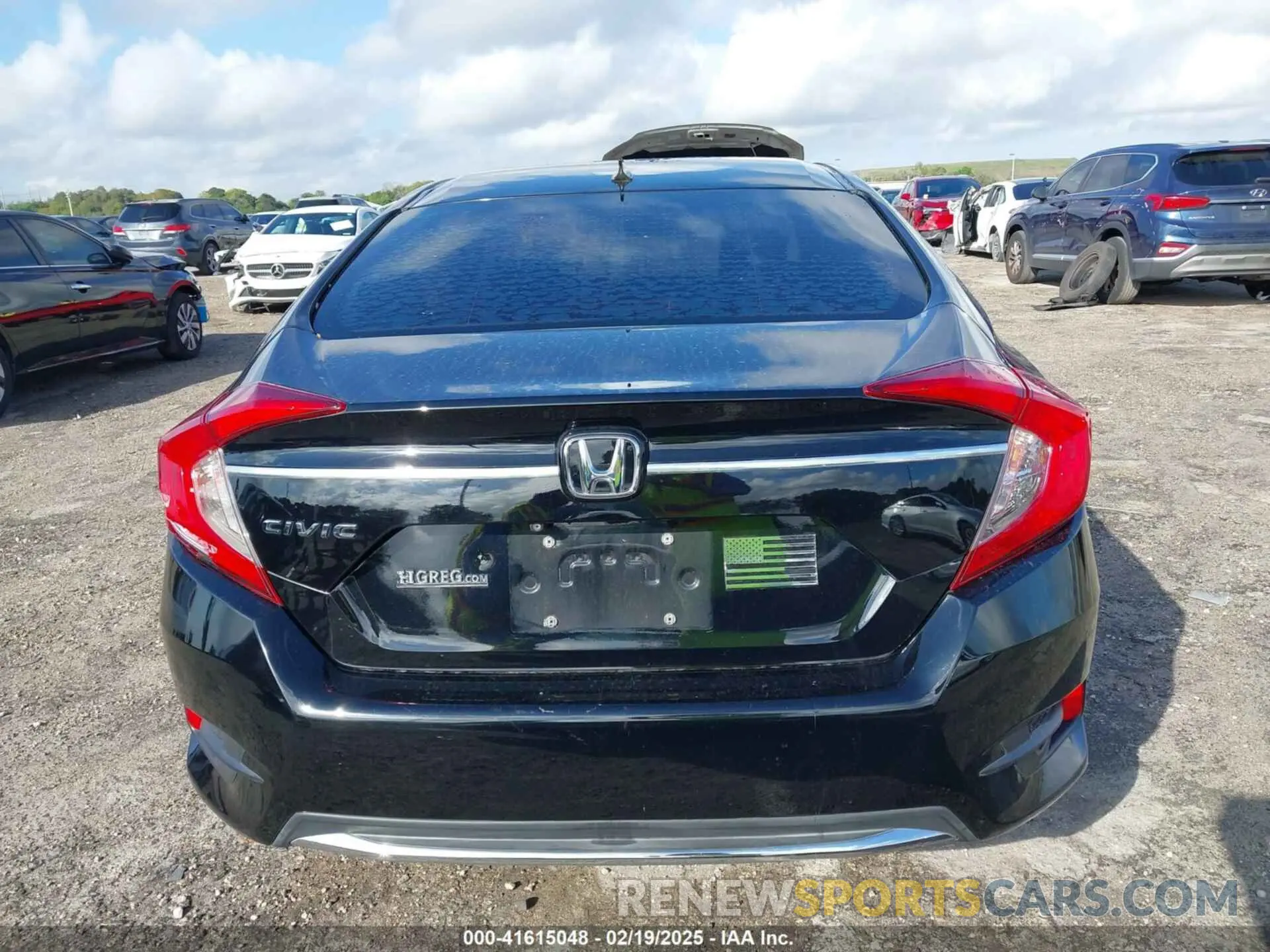 16 Photograph of a damaged car 19XFC2F67KE017168 HONDA CIVIC 2019