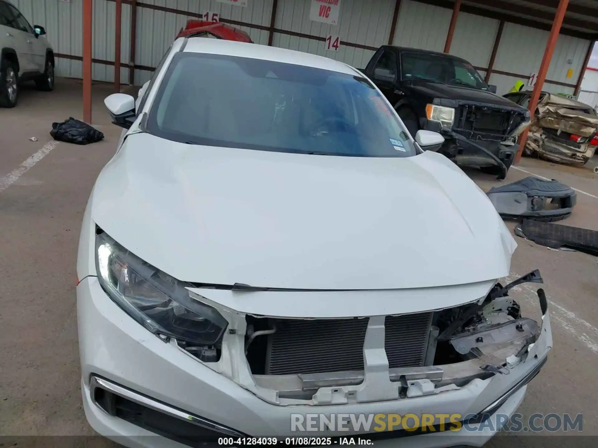 12 Photograph of a damaged car 19XFC2F67KE017395 HONDA CIVIC 2019