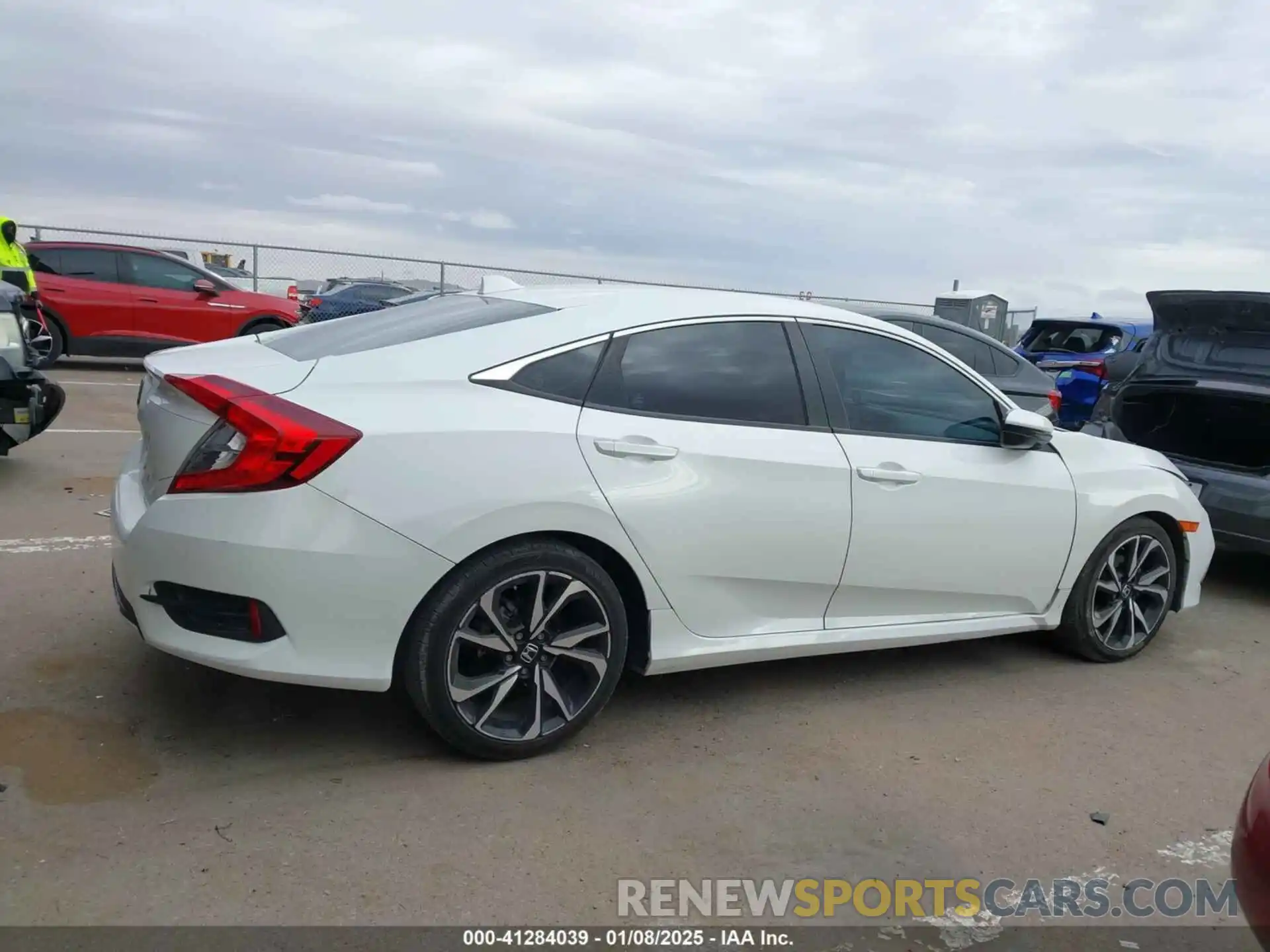 13 Photograph of a damaged car 19XFC2F67KE017395 HONDA CIVIC 2019