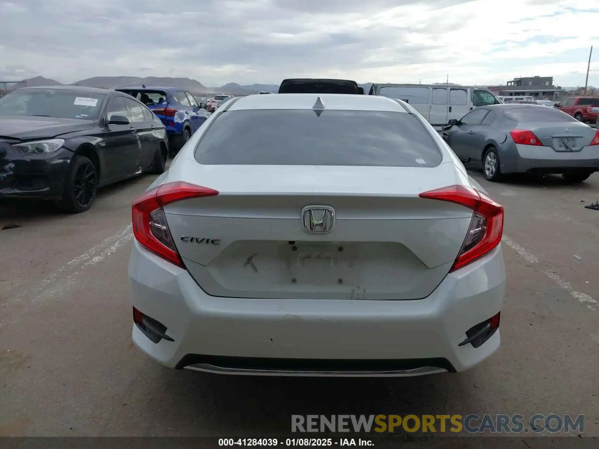 16 Photograph of a damaged car 19XFC2F67KE017395 HONDA CIVIC 2019