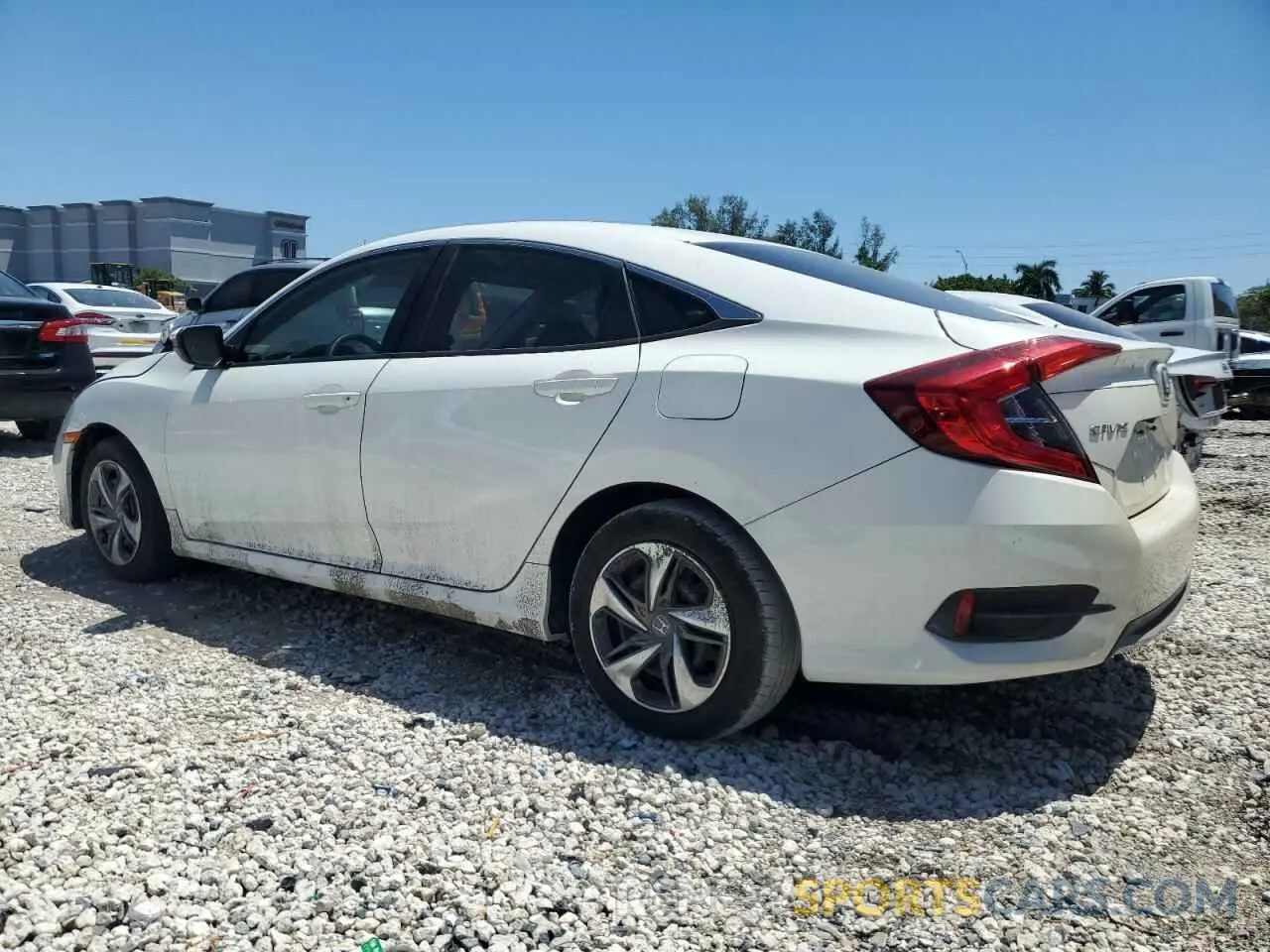 2 Photograph of a damaged car 19XFC2F67KE024122 HONDA CIVIC 2019