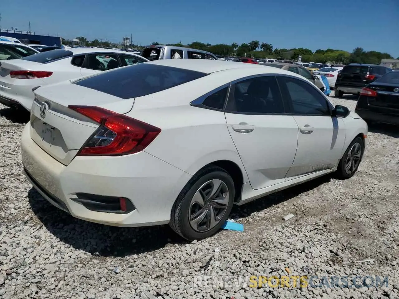 3 Photograph of a damaged car 19XFC2F67KE024122 HONDA CIVIC 2019