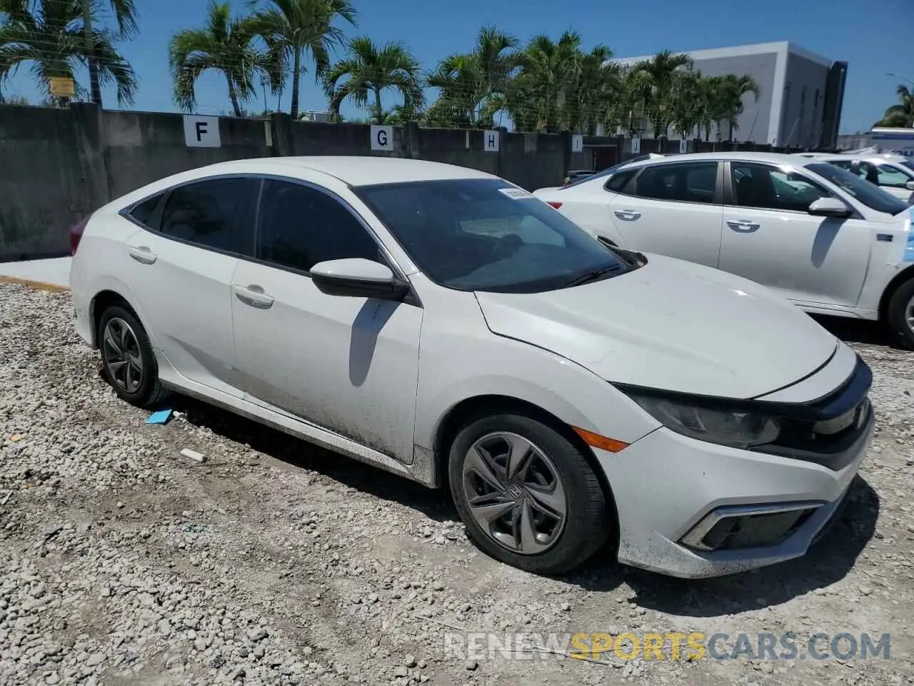 4 Photograph of a damaged car 19XFC2F67KE024122 HONDA CIVIC 2019