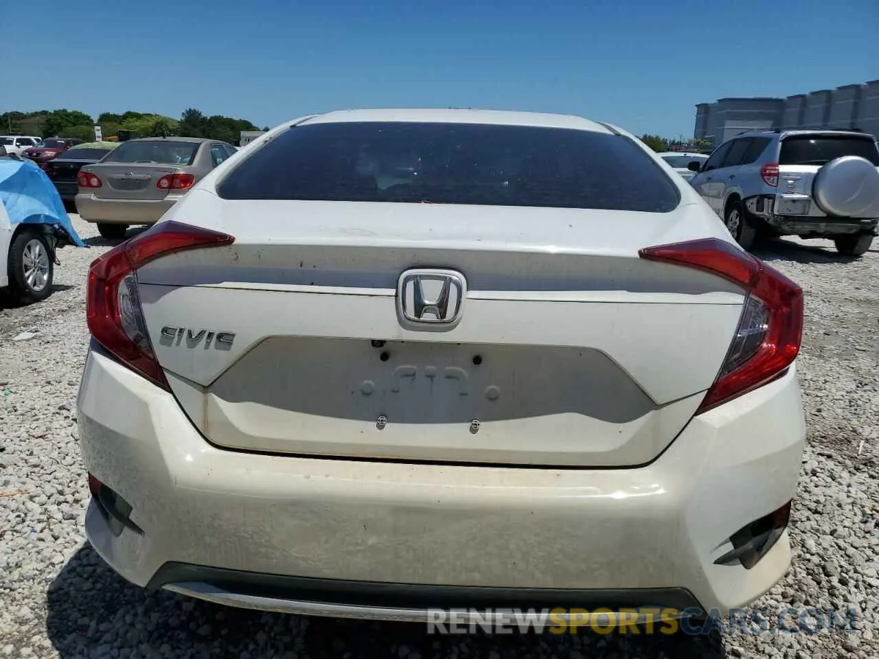 6 Photograph of a damaged car 19XFC2F67KE024122 HONDA CIVIC 2019