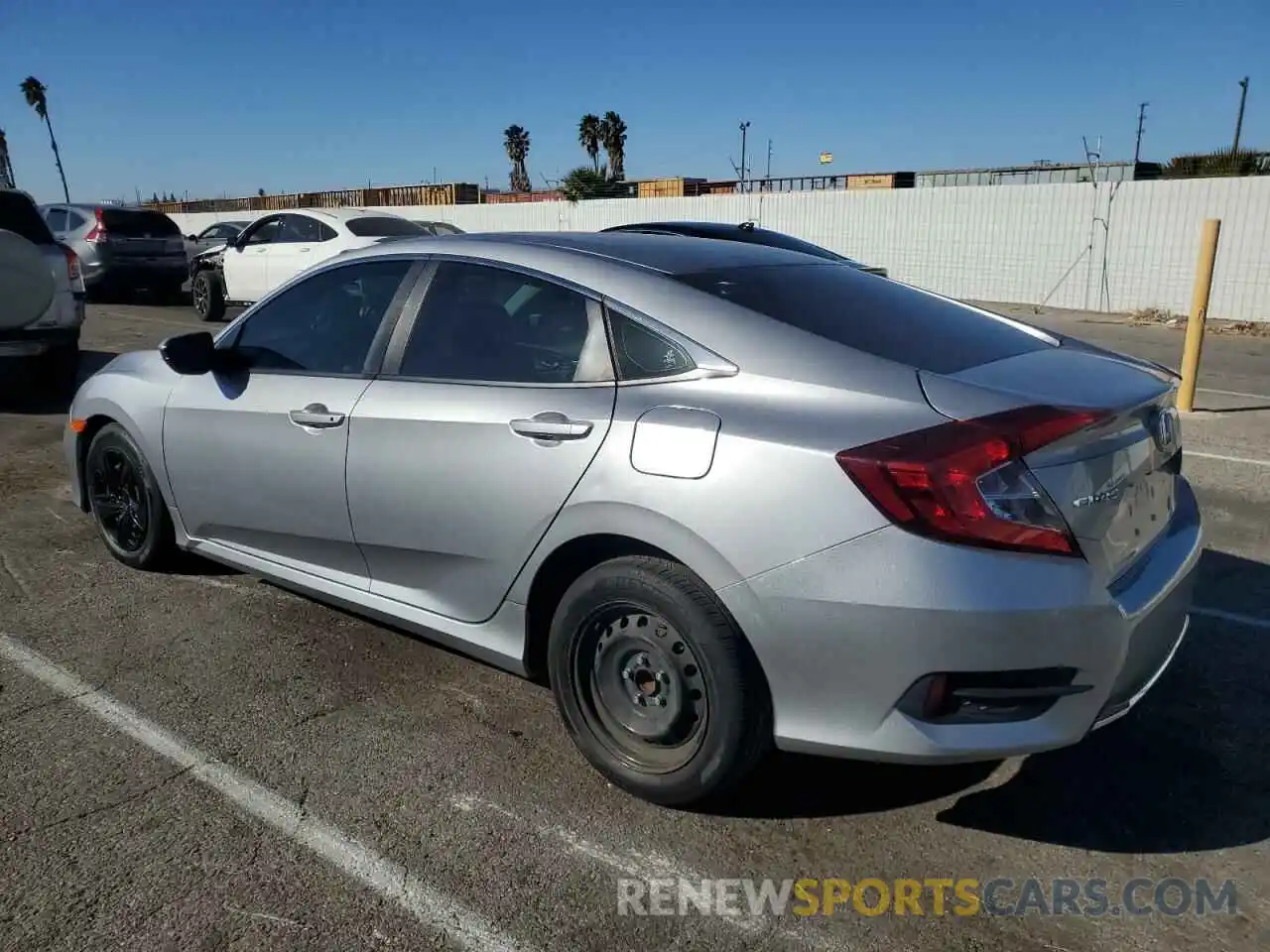 2 Photograph of a damaged car 19XFC2F67KE027070 HONDA CIVIC 2019