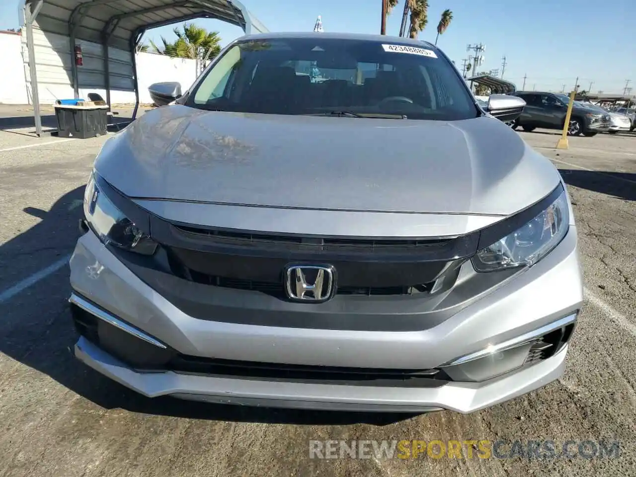 5 Photograph of a damaged car 19XFC2F67KE027070 HONDA CIVIC 2019