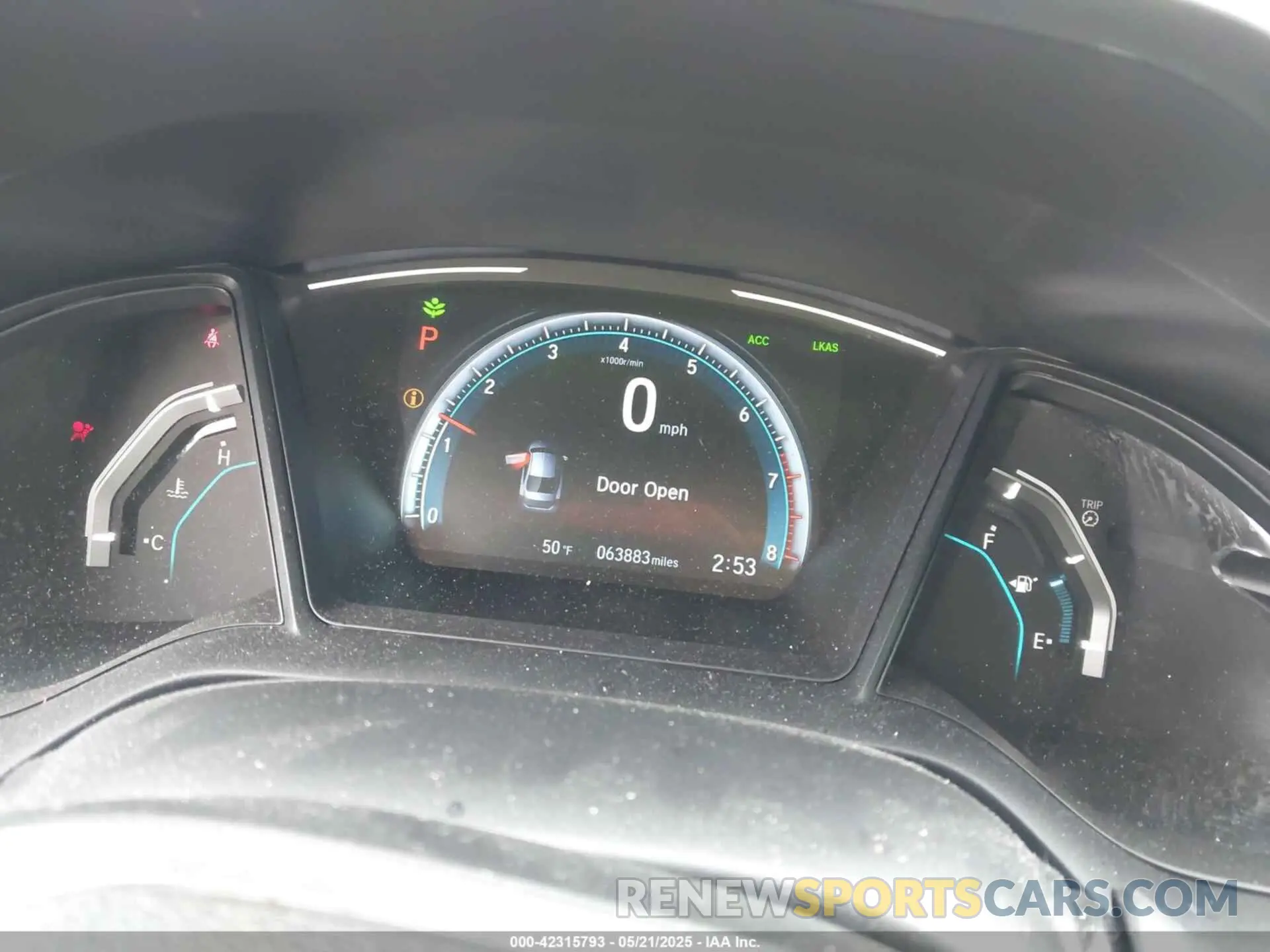 7 Photograph of a damaged car 19XFC2F67KE028591 HONDA CIVIC 2019
