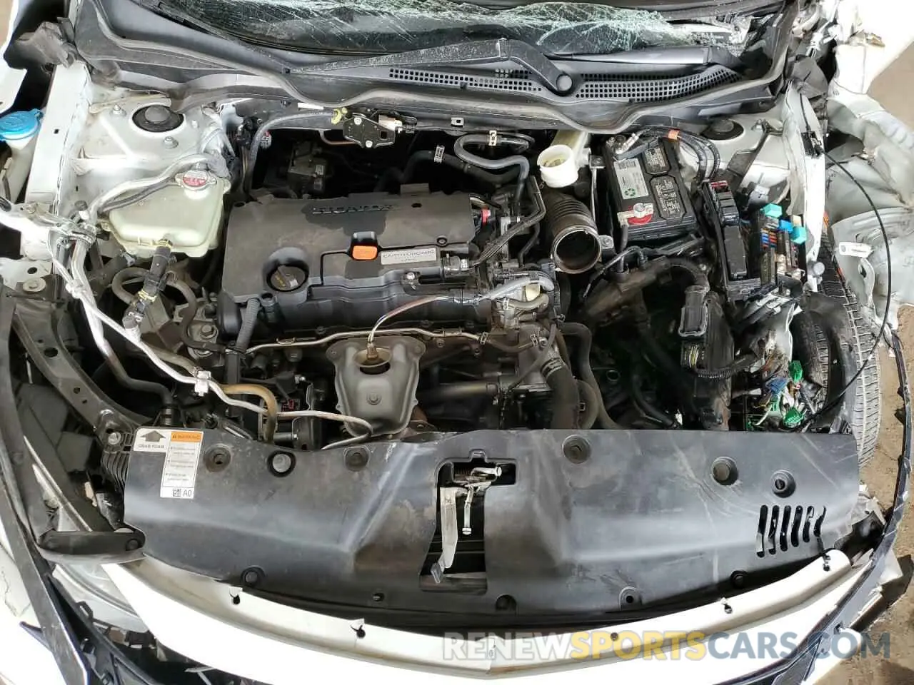 11 Photograph of a damaged car 19XFC2F67KE040174 HONDA CIVIC 2019