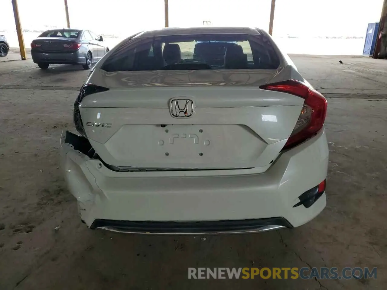 6 Photograph of a damaged car 19XFC2F67KE040174 HONDA CIVIC 2019